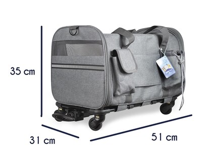 Foto 5 | Transportadora para Mascotas Pequeñas y Medianas Etco Travel