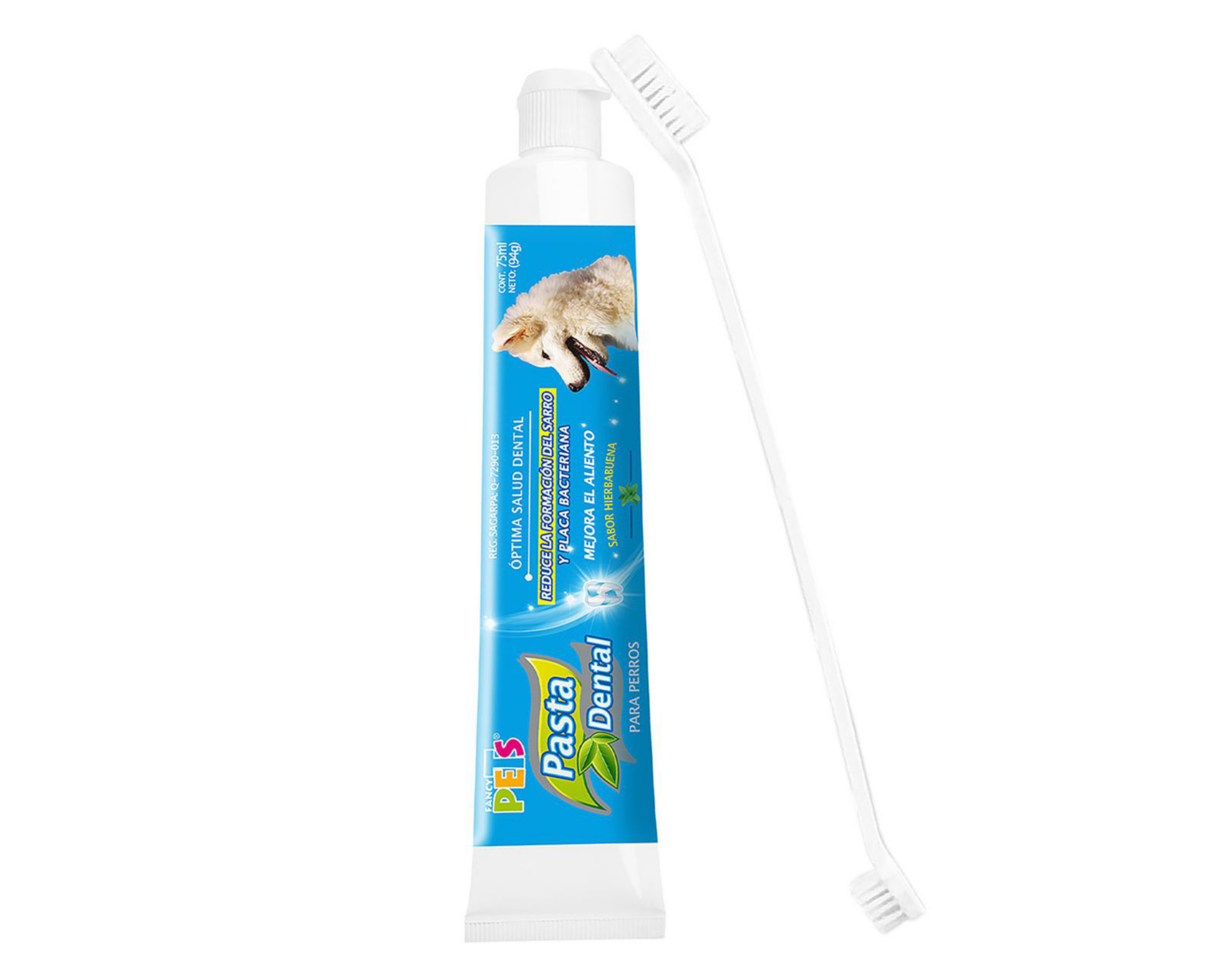 Foto 3 pulgar | Kit Dental para Perro Fancy Pets 75 ml