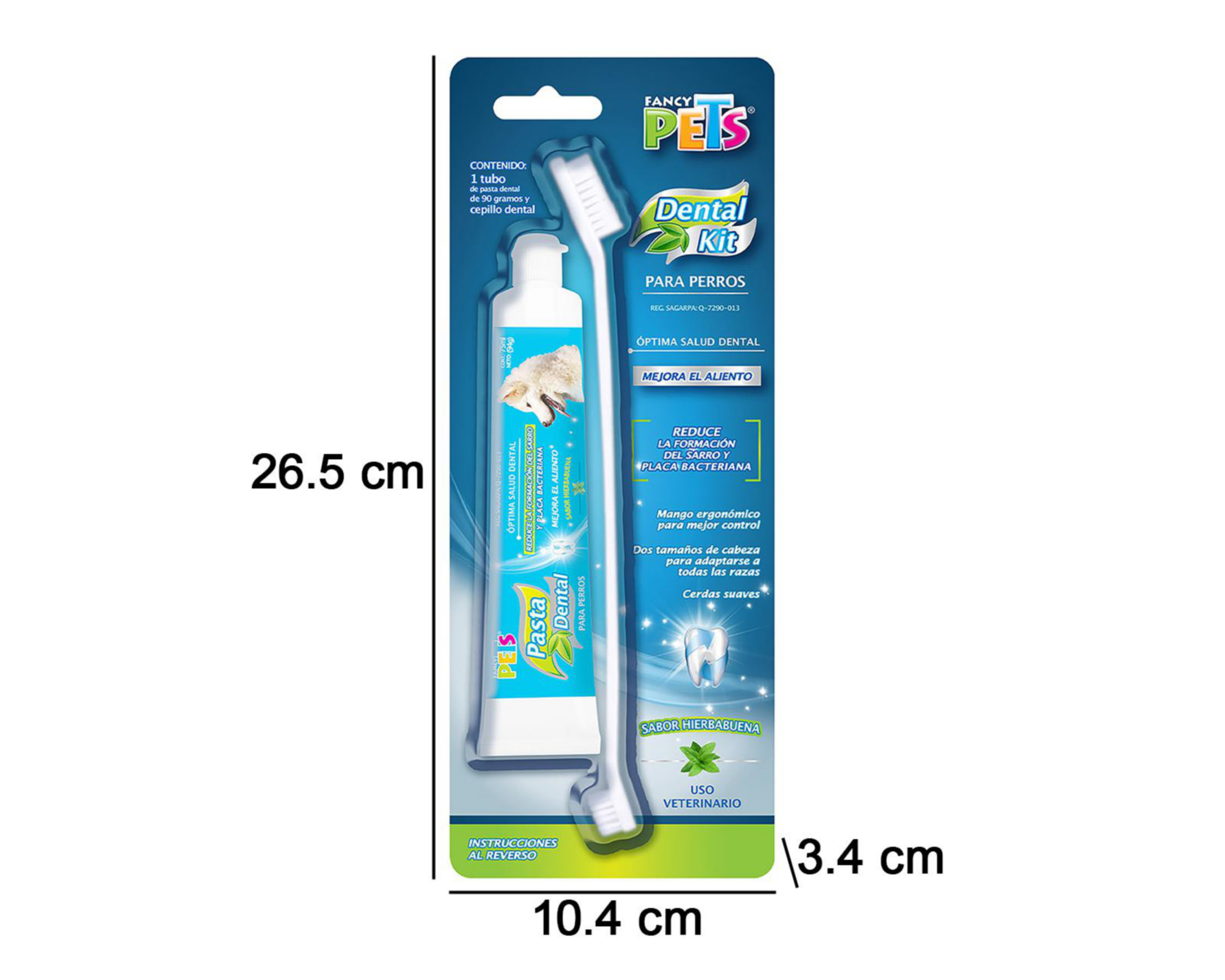 Foto 4 | Kit Dental para Perro Fancy Pets 75 ml