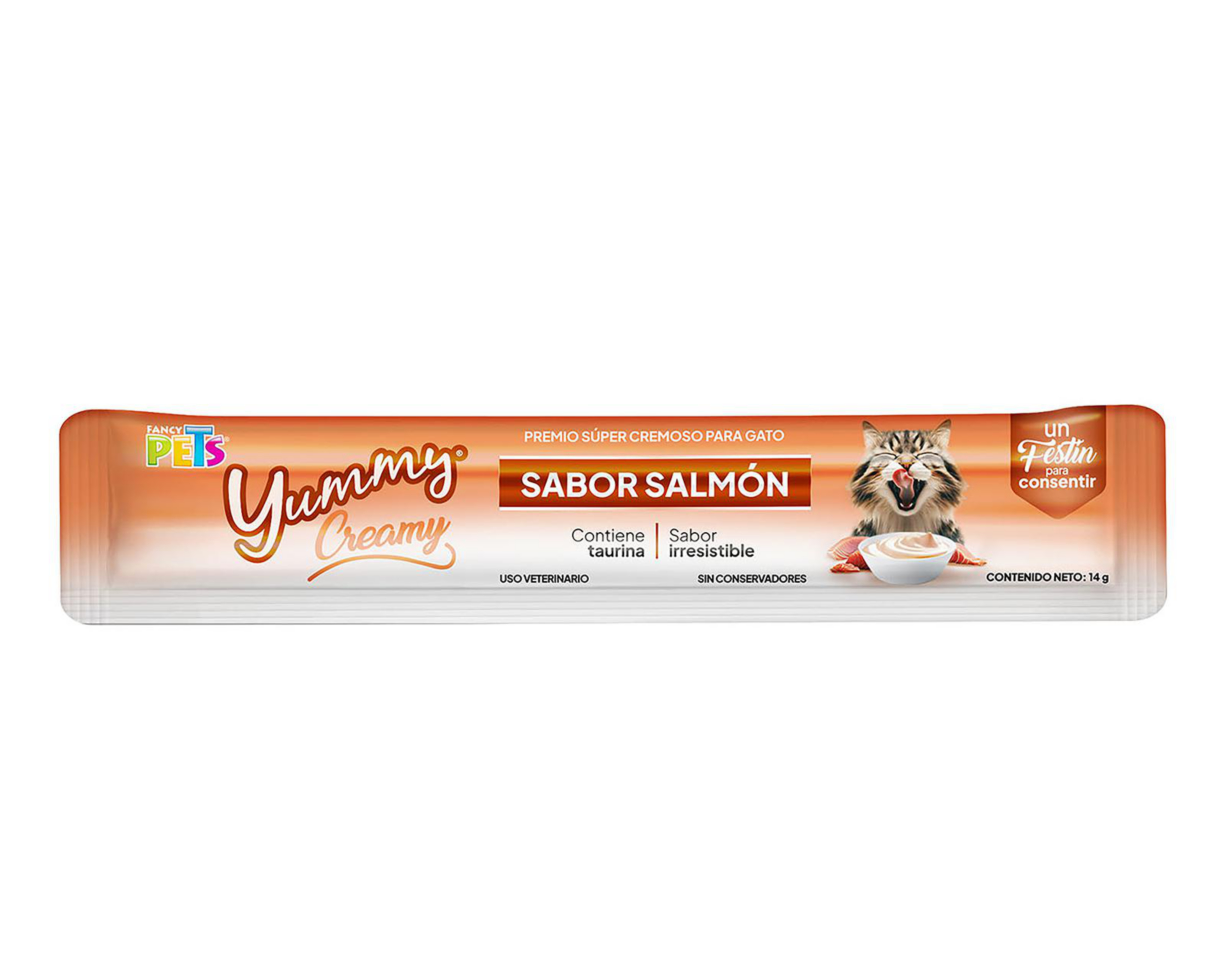 Foto 4 pulgar | Snack Yummy Creamy para Gato Fancy Pets 56g