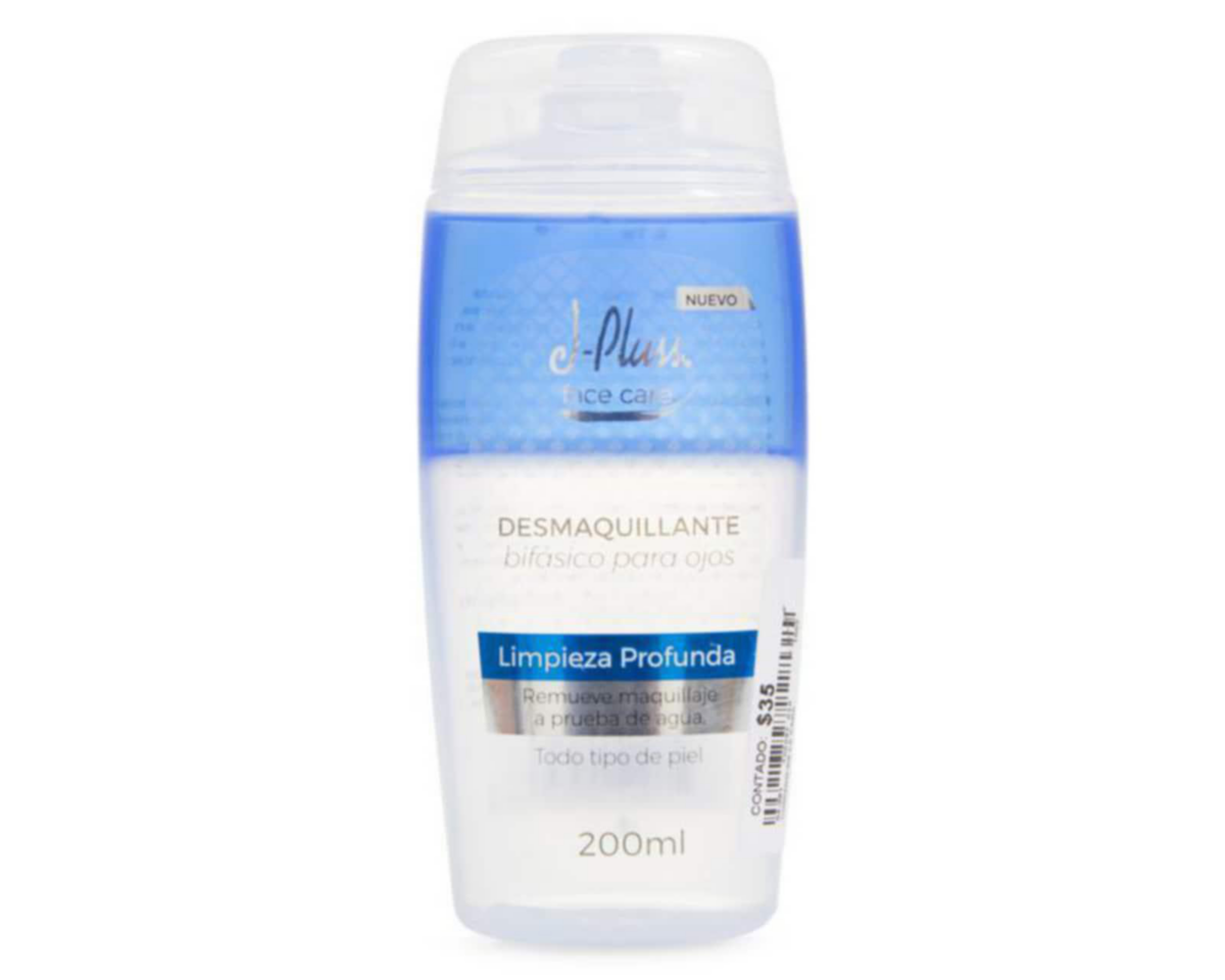 Desmaquillante Bifásico para Ojos J-Pluss 200 ml