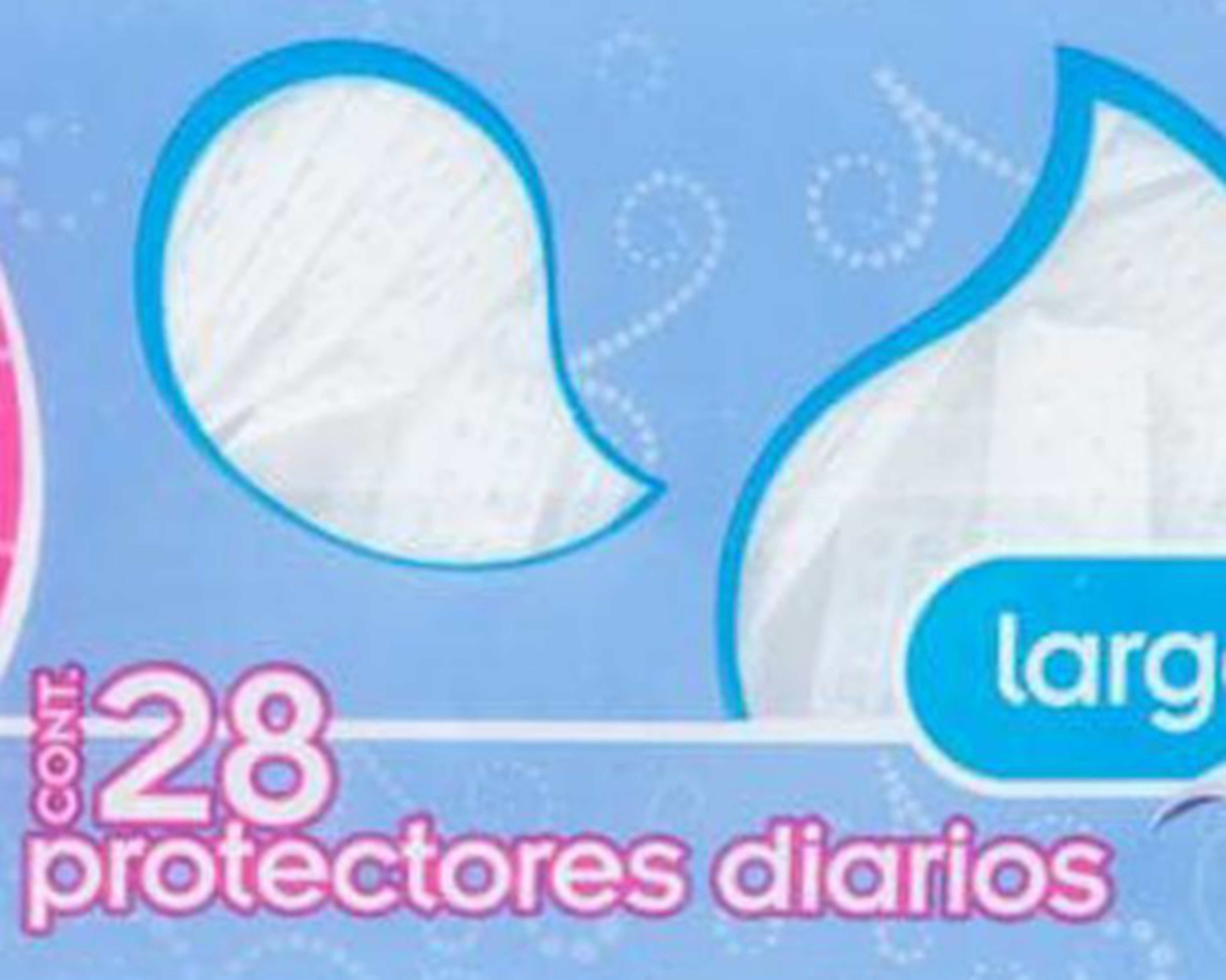 Foto 2 | Protectores Diarios Largos Saba 28 Piezas