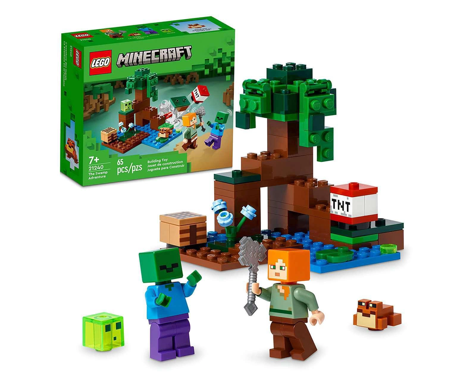 Foto 1 | LEGO Minecraft: La Aventura en el Pantano