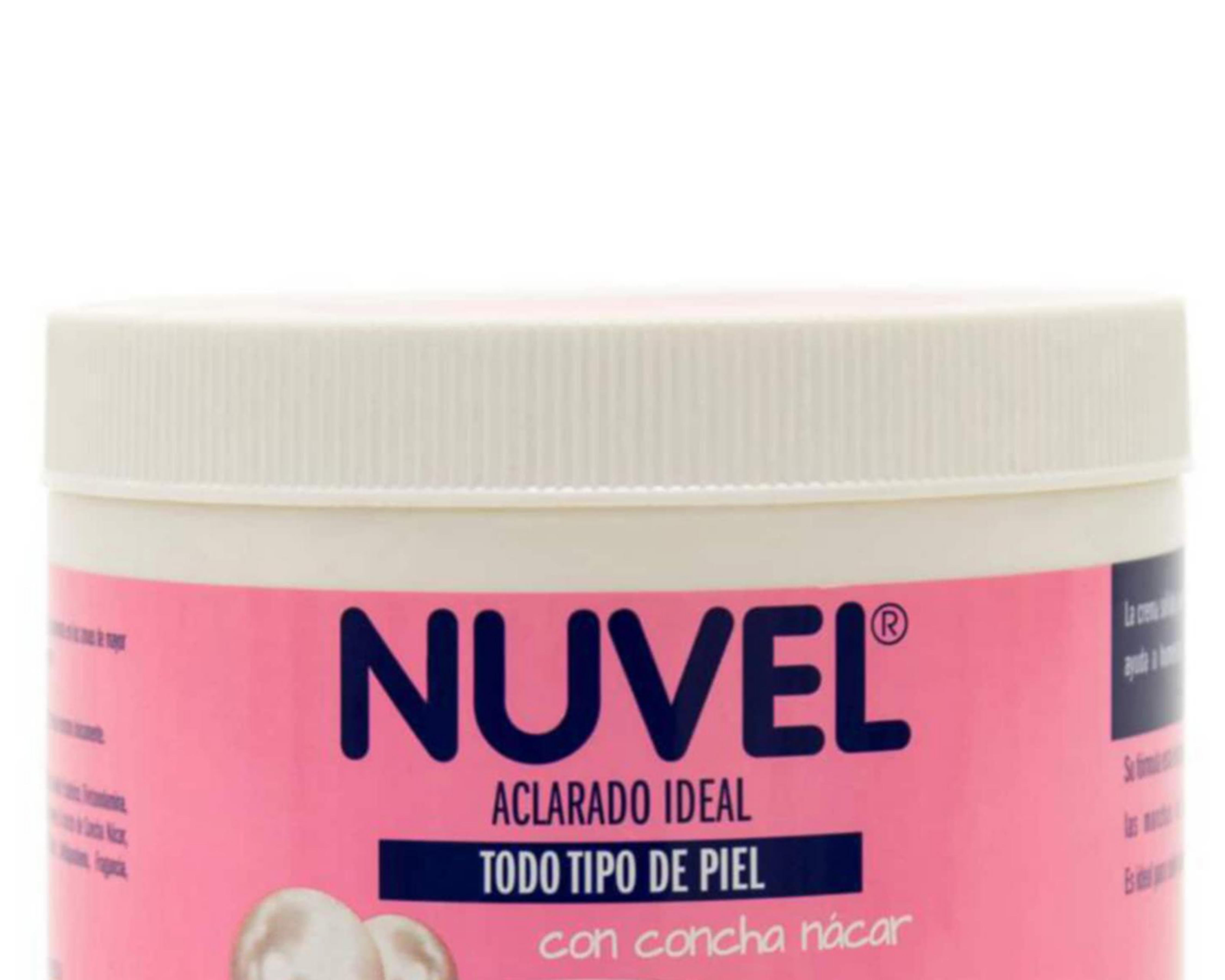 Foto 2 | Crema Facial y Corporal Nuvel Aclarado Concha Nácar