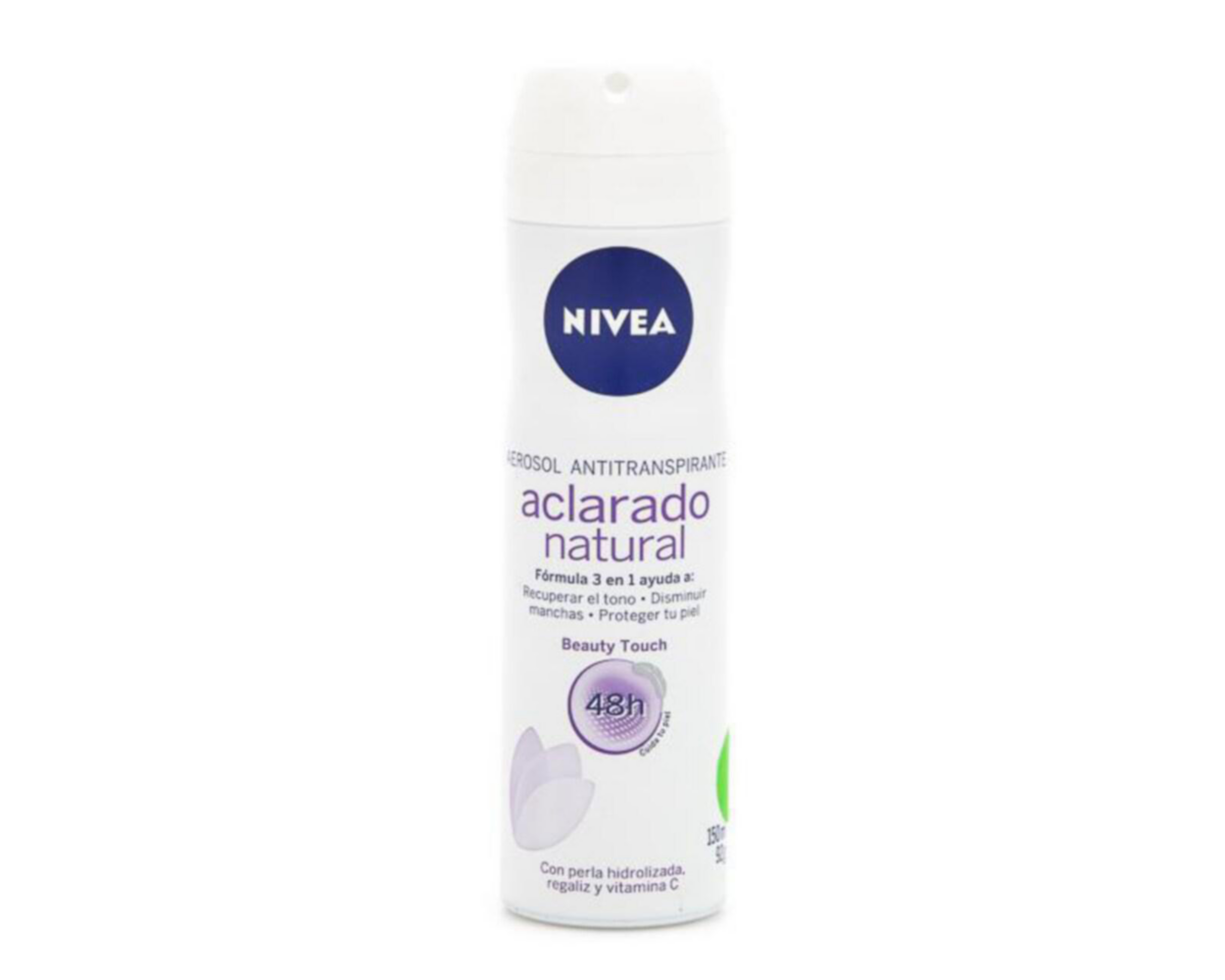 Foto 2 pulgar | Desodorante en Aerosol Nivea Aclarado Natural Beauty Touch