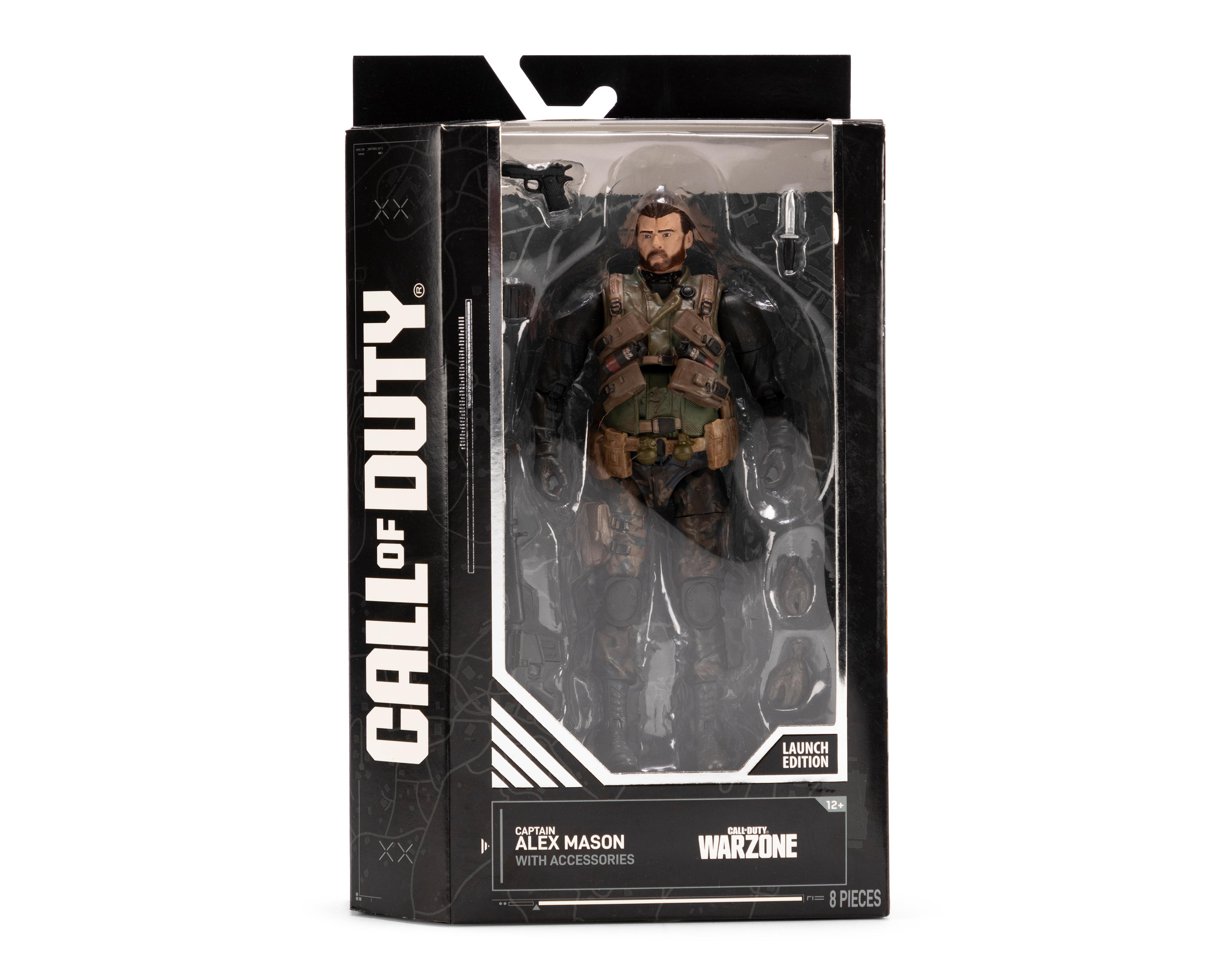 Foto 1 | Captain Alex Mason Figura de Acción Call Of Duty Warzone