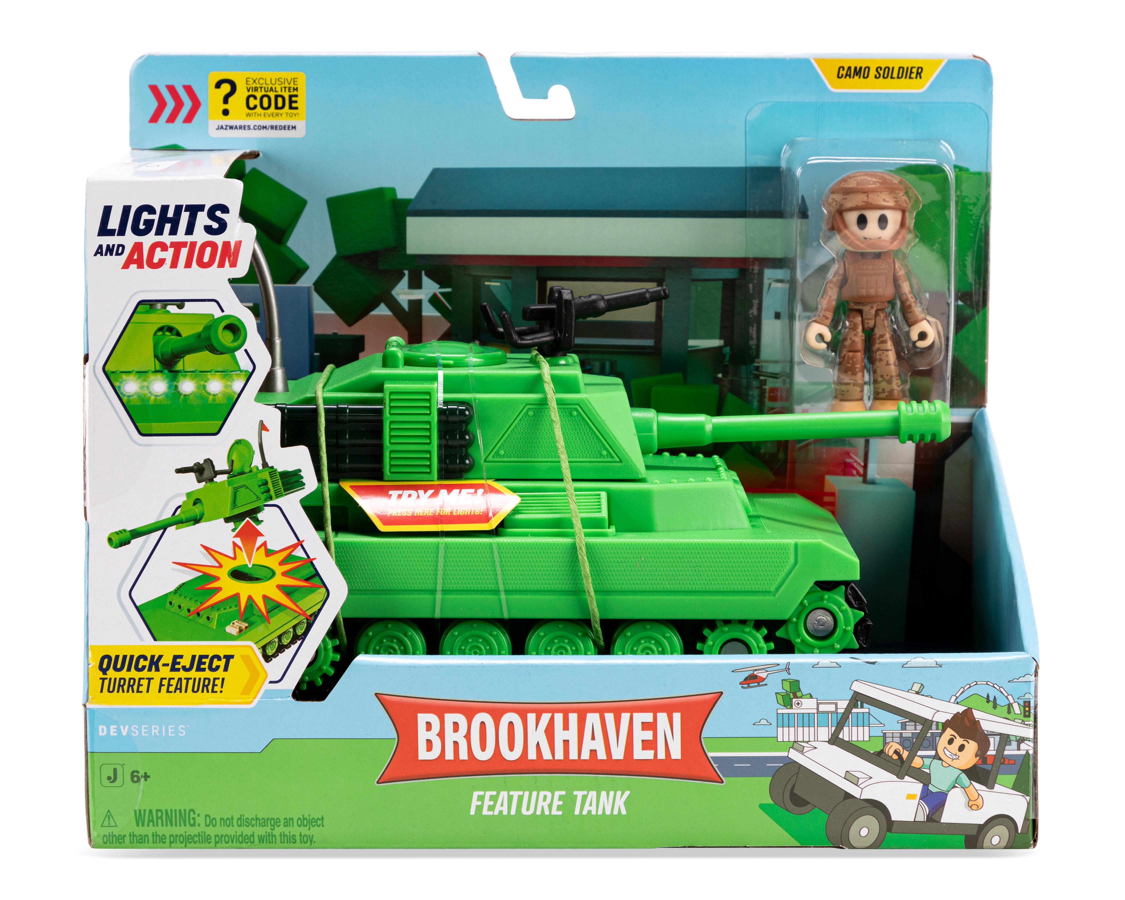 Figura de Roblox DevSeries Brookheaven Feaure Tank