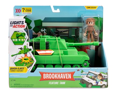 Foto 1 | Figura de Roblox DevSeries Brookheaven Feaure Tank