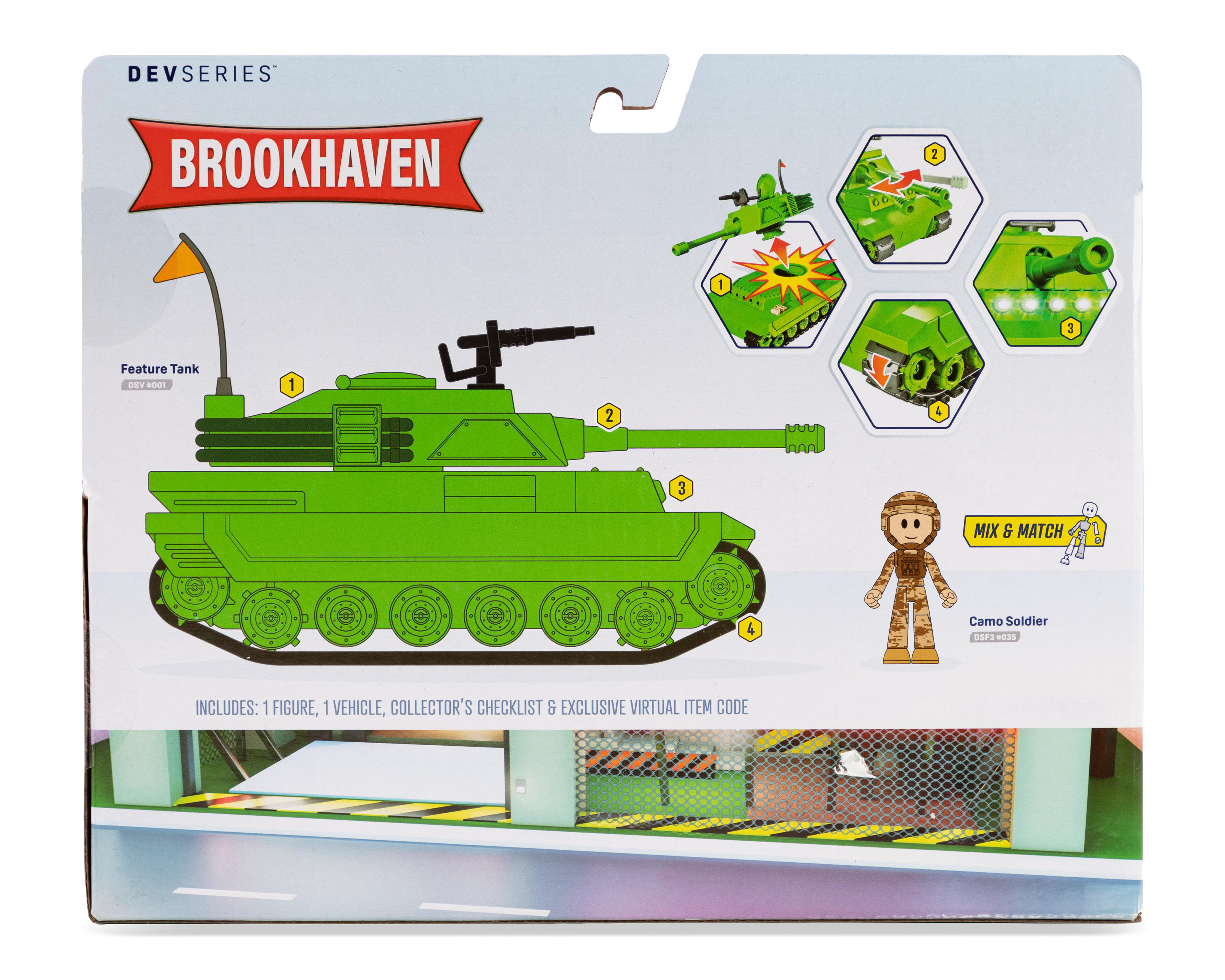 Foto 2 | Figura de Roblox DevSeries Brookheaven Feaure Tank