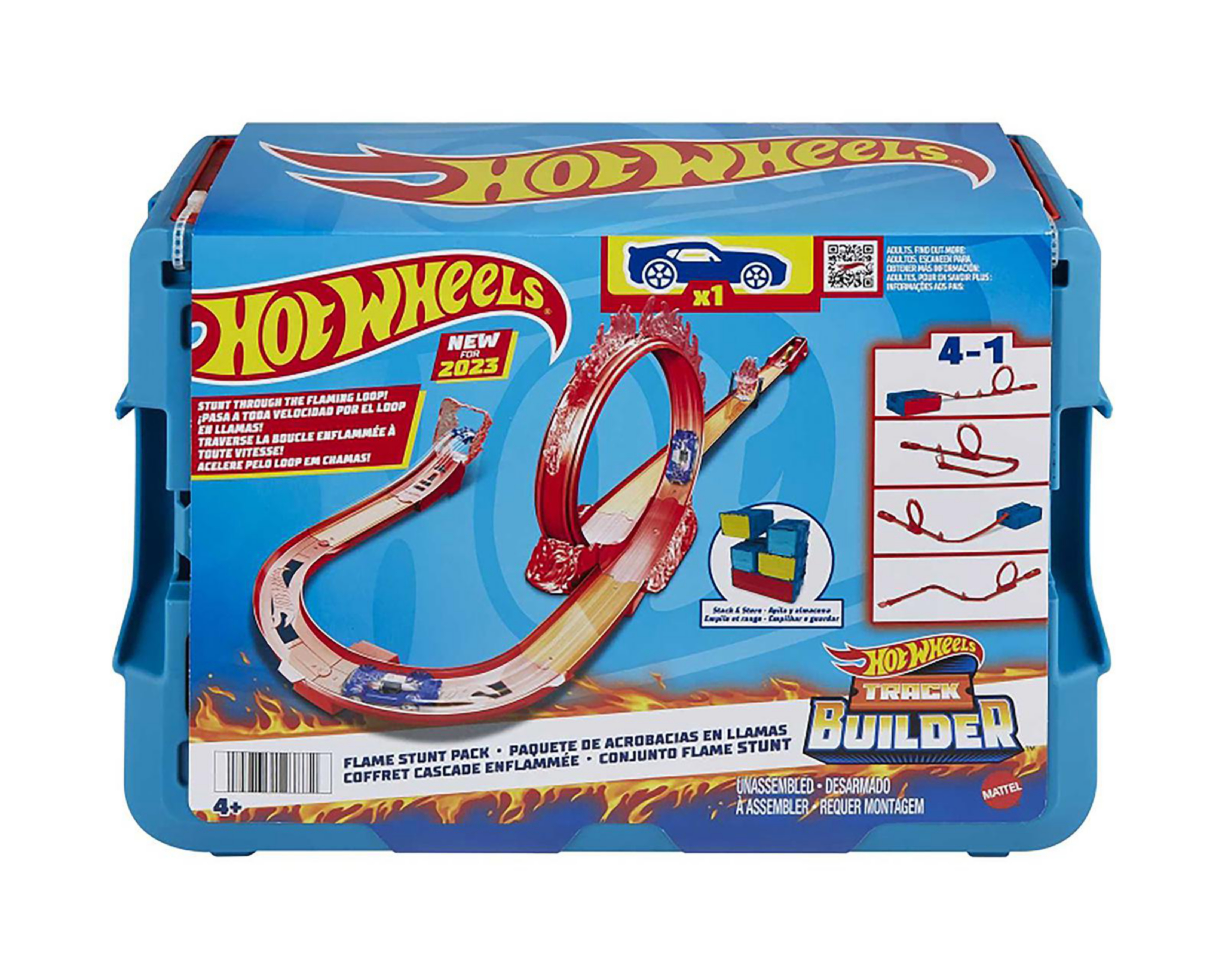 Foto 7 | Pista de Carreras Hot Wheels Track Builder