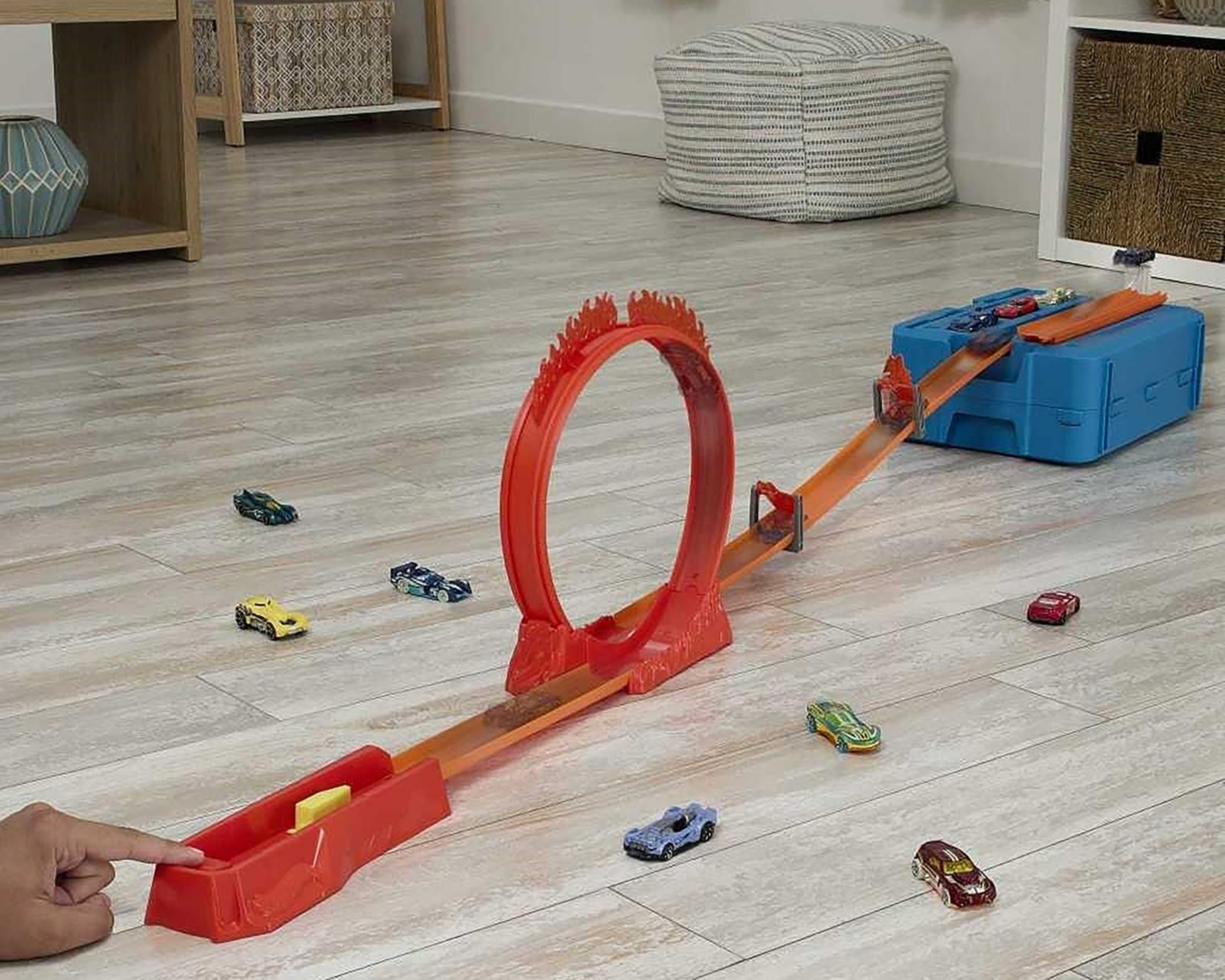 Foto 9 pulgar | Pista de Carreras Hot Wheels Track Builder