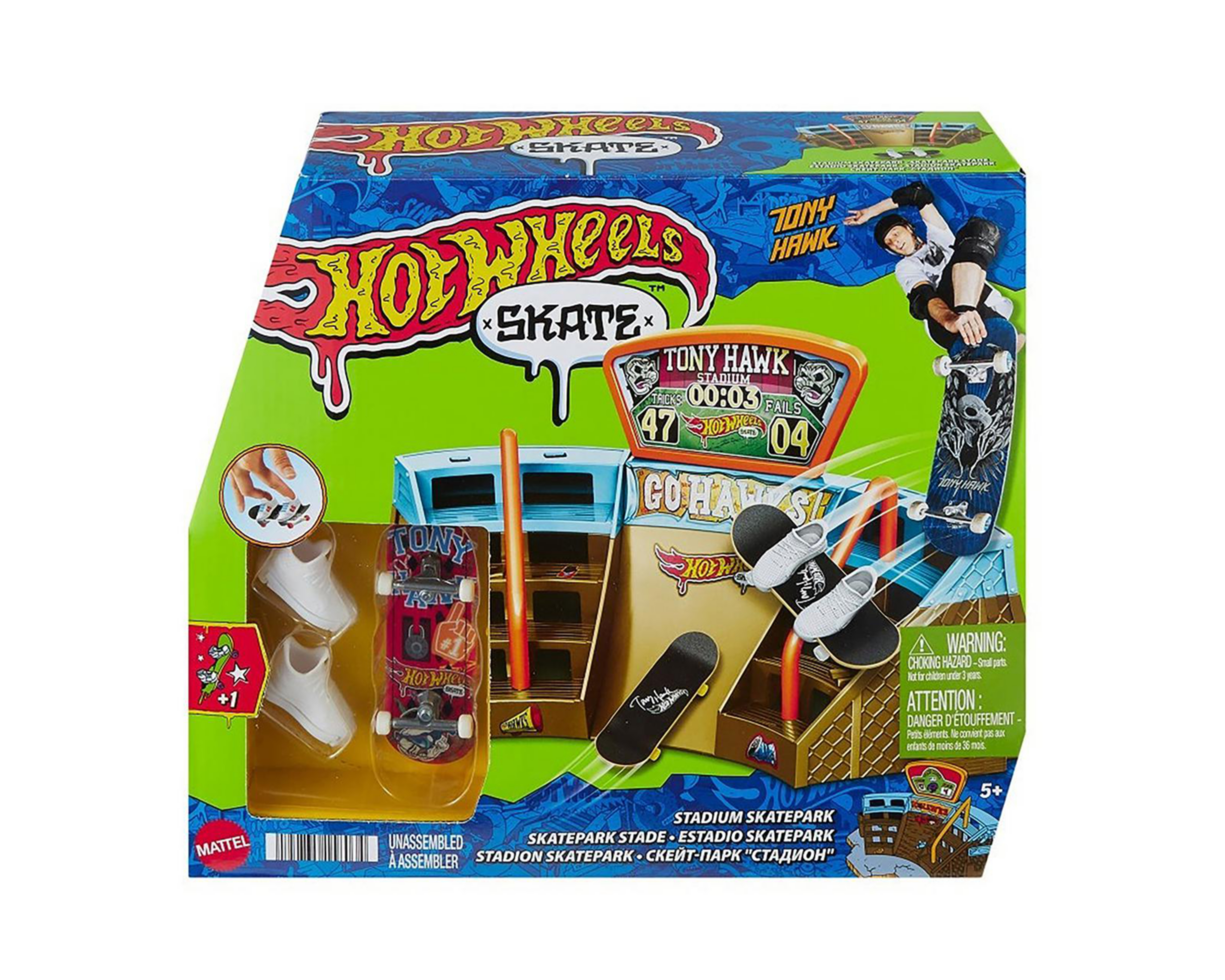 Foto 5 pulgar | Pista de Patinaje Hot Wheels 1 Set