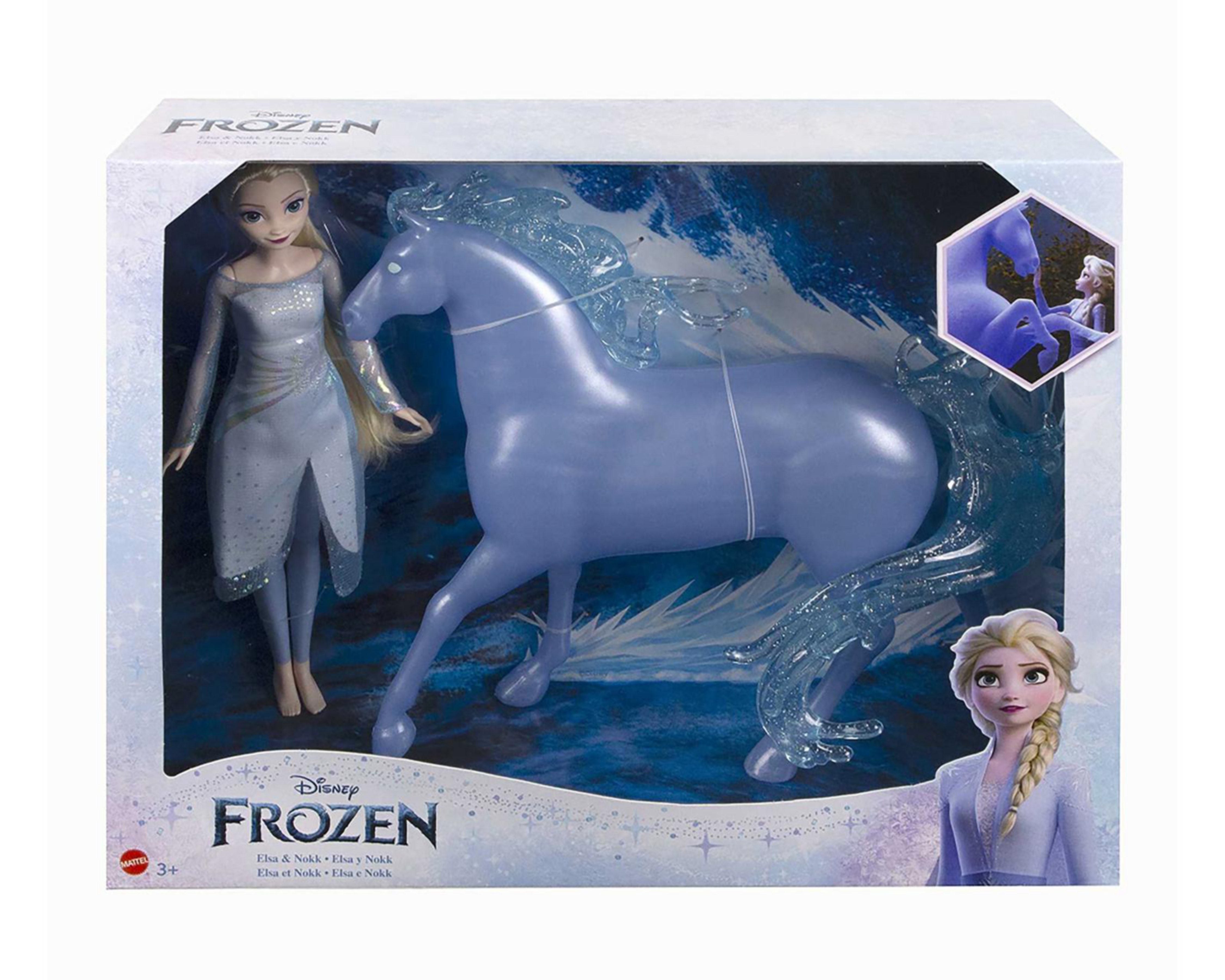 Foto 6 | Muñeca Elsa y Nokk Disney Frozen