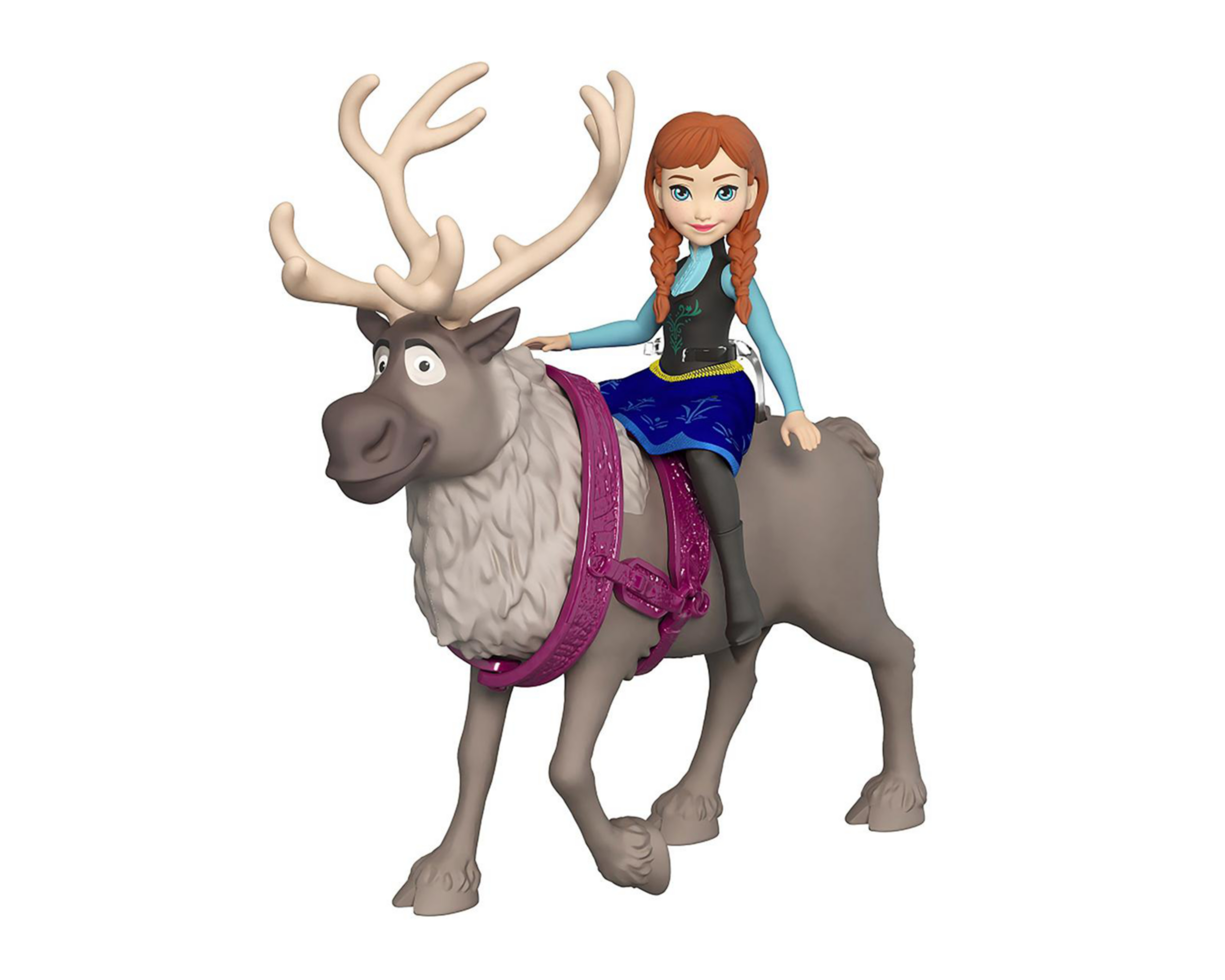 Muñecos Anna y Sven Disney Frozen $220