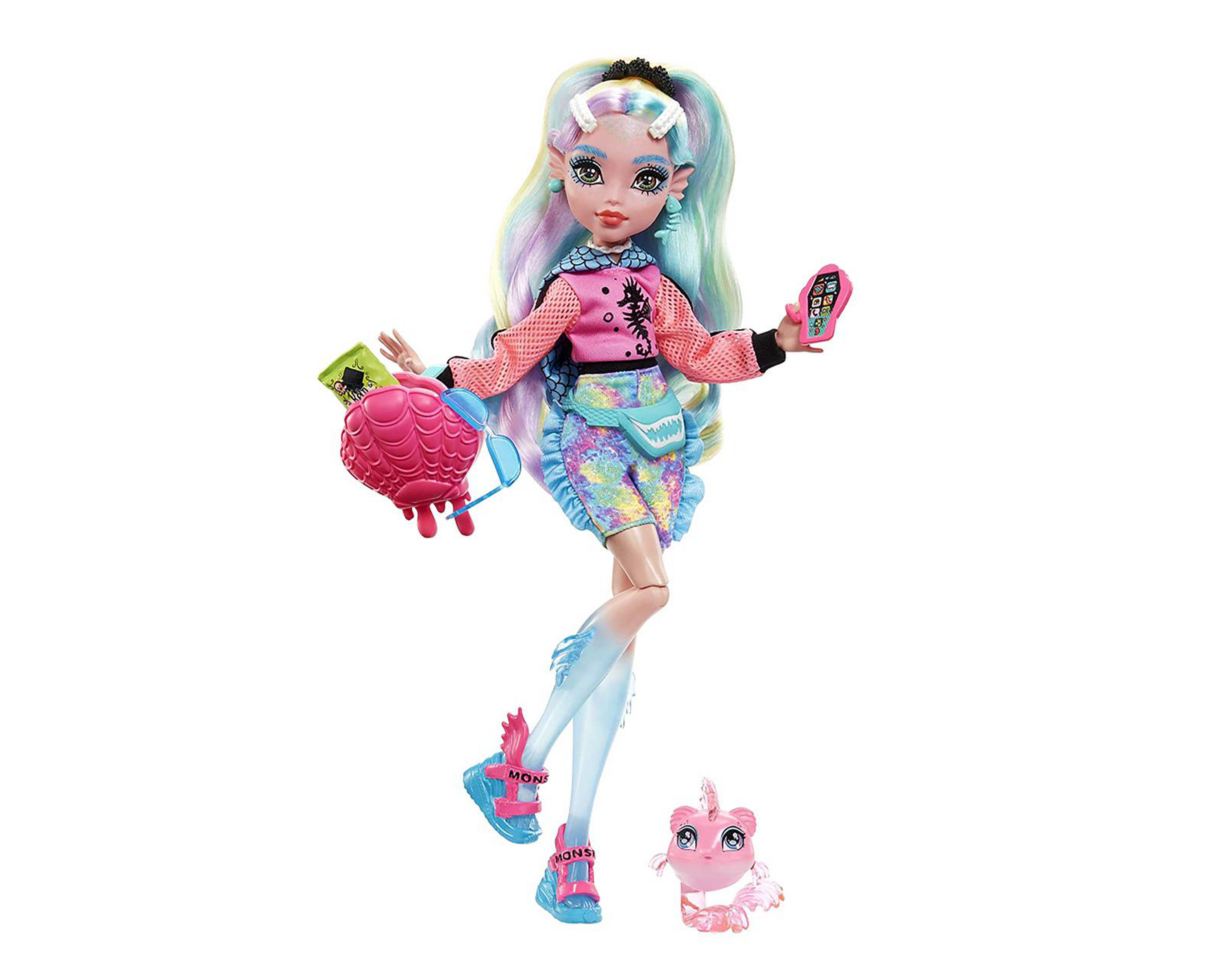 Foto 2 pulgar | Muñeca Lagoona Blue Monster High