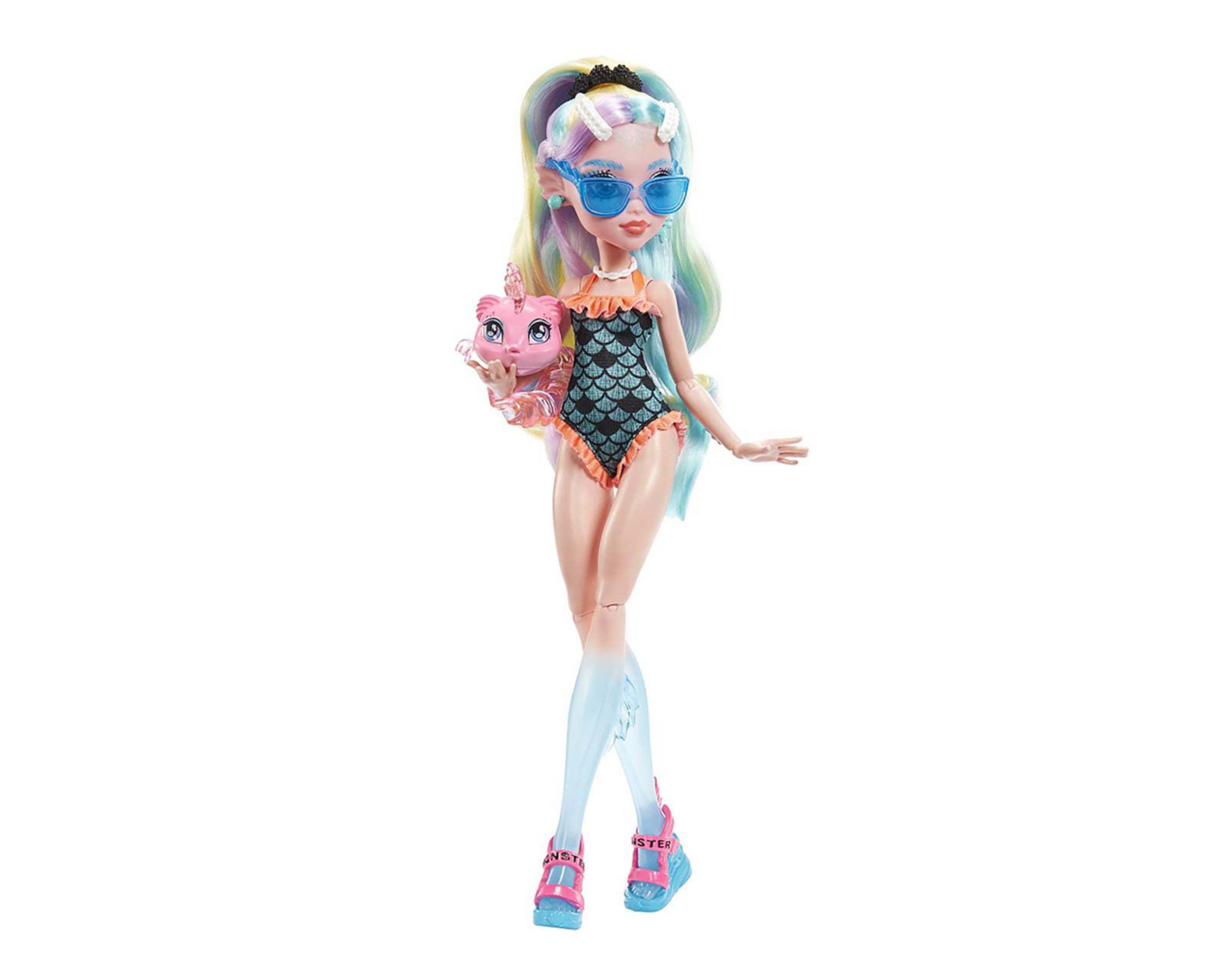 Foto 4 pulgar | Muñeca Lagoona Blue Monster High