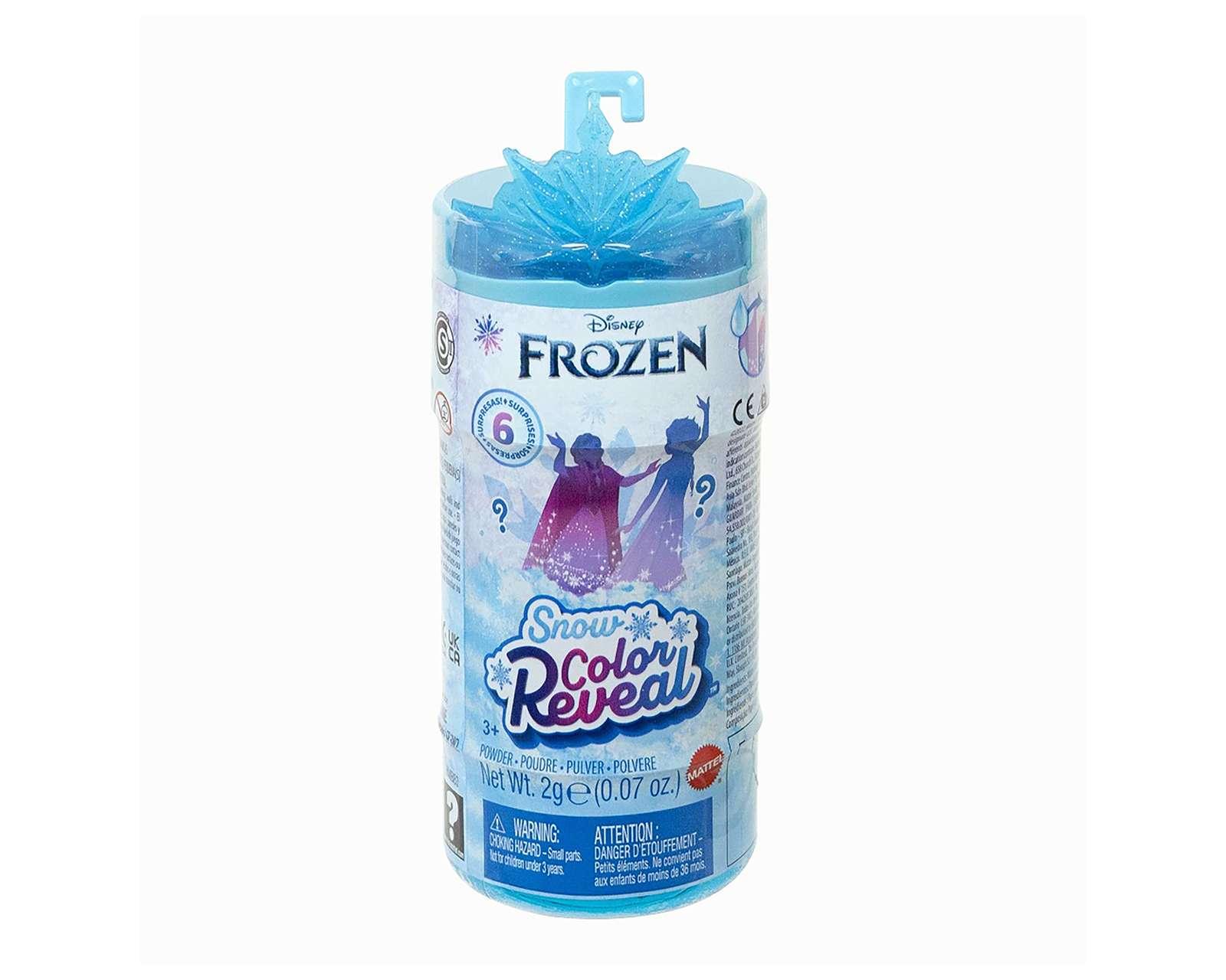 Foto 3 pulgar | Muñeca Disney Frozen Snow Color Reveal 1 Set
