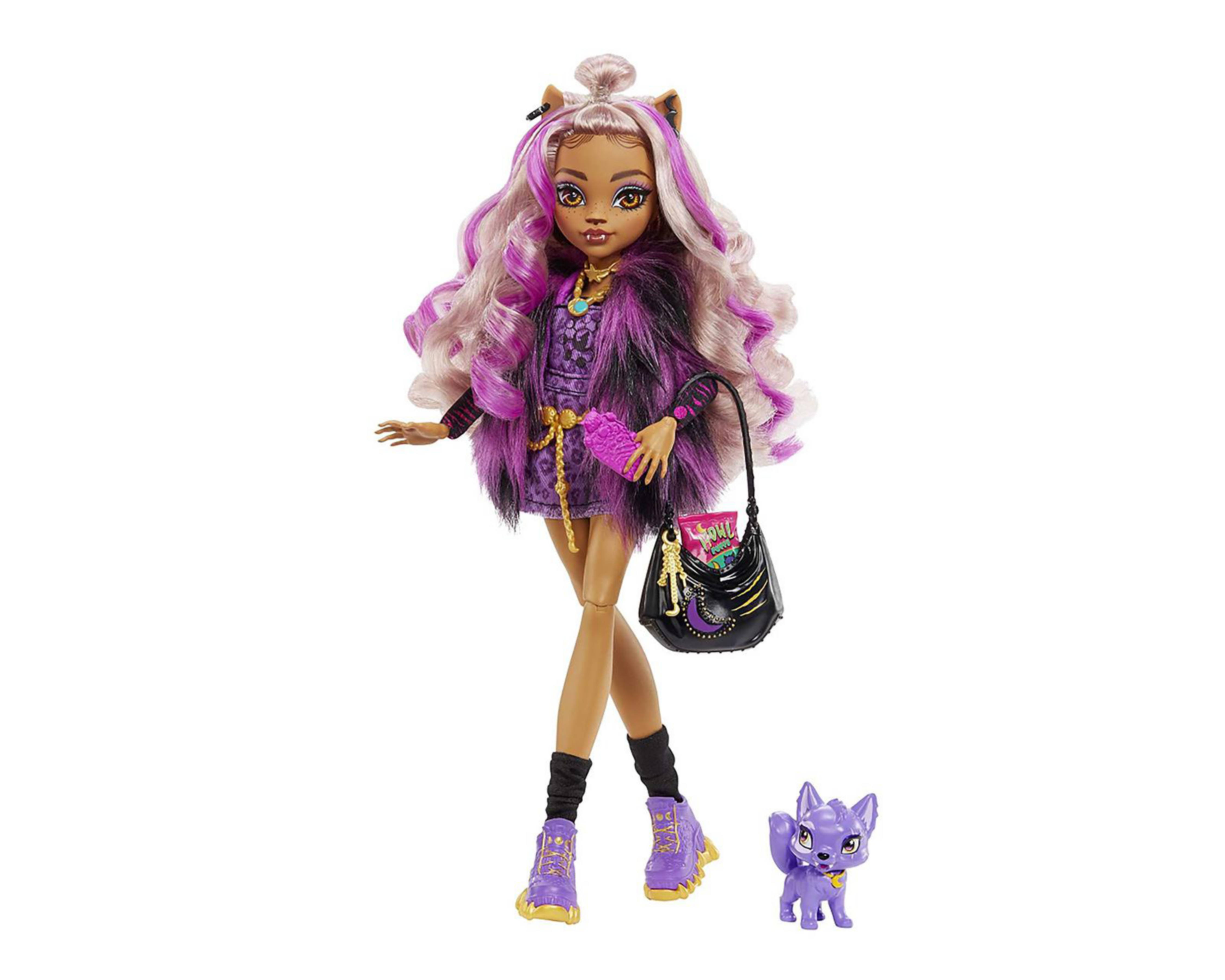 Foto 2 pulgar | Muñeca Clawdeen Wolf Monster Hight