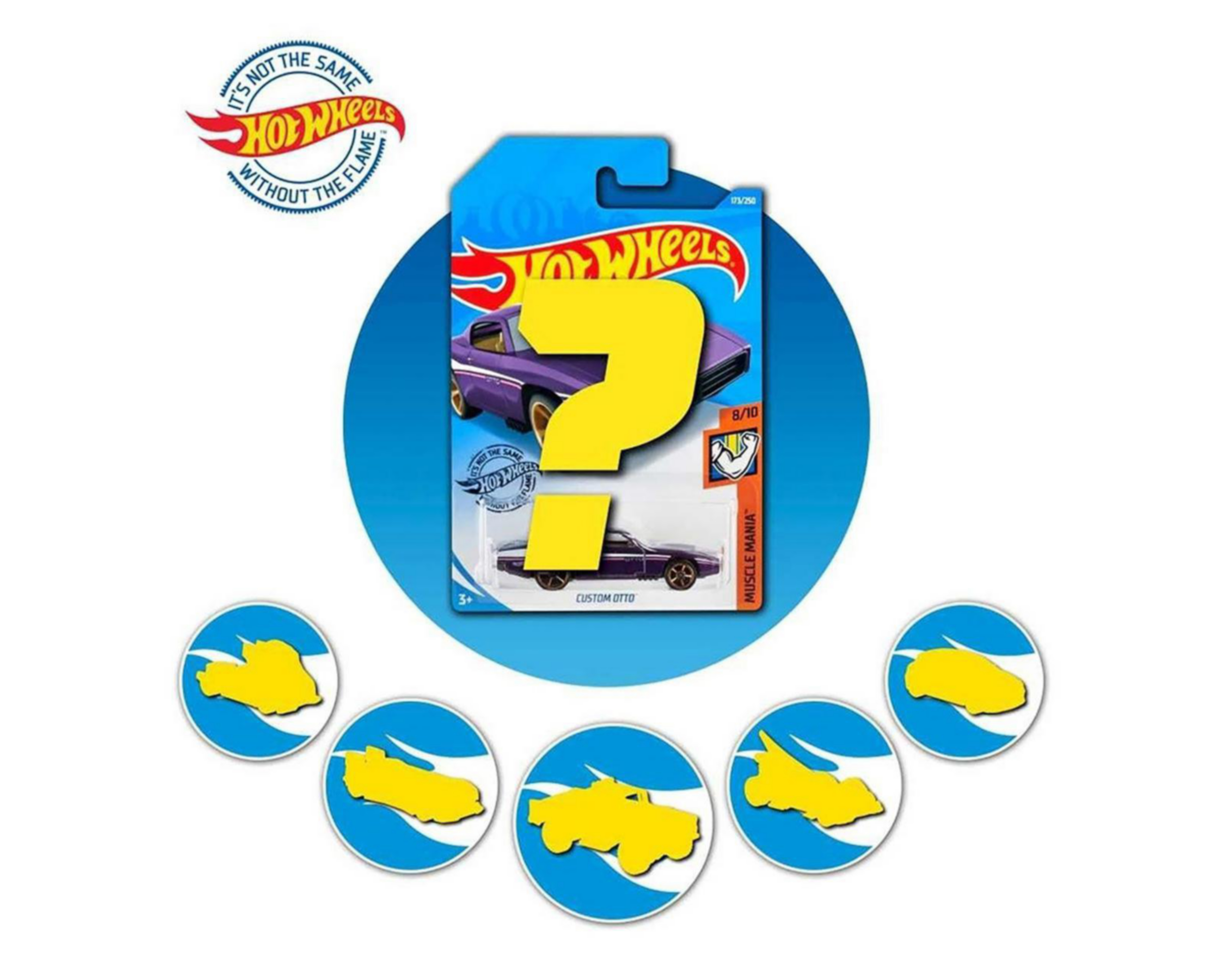 Carrito Hot Wheels 1 Pieza