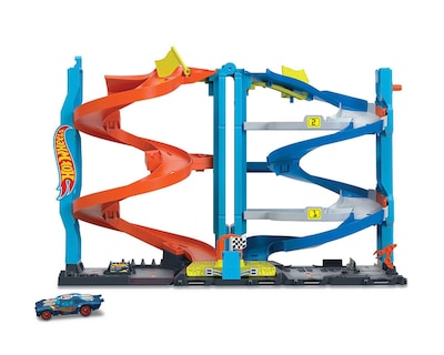 Foto 3 | Pista de Carreras Hot Wheels Torre Doble Altura