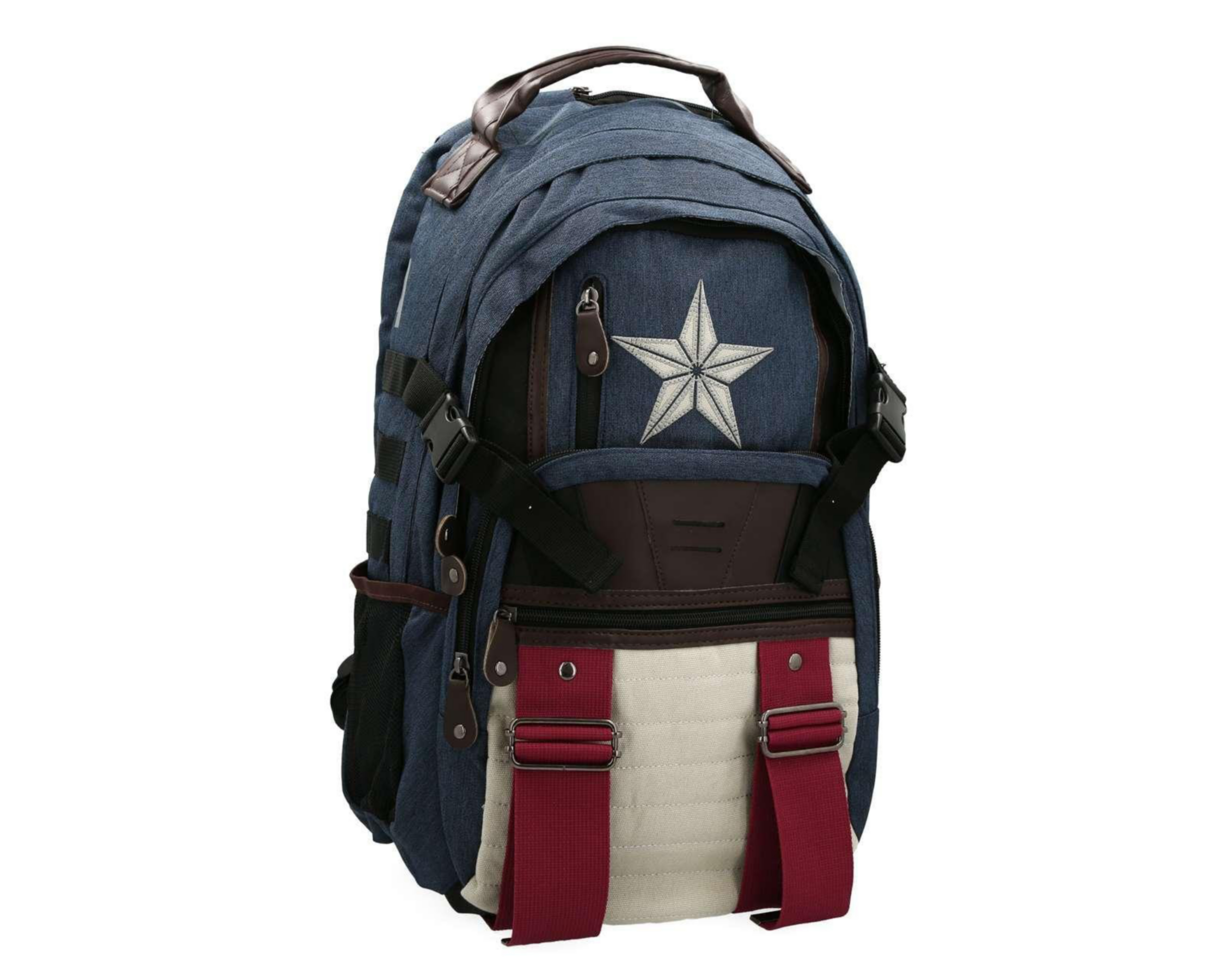 Foto 5 | Mochila Marvel Capitán América Azul