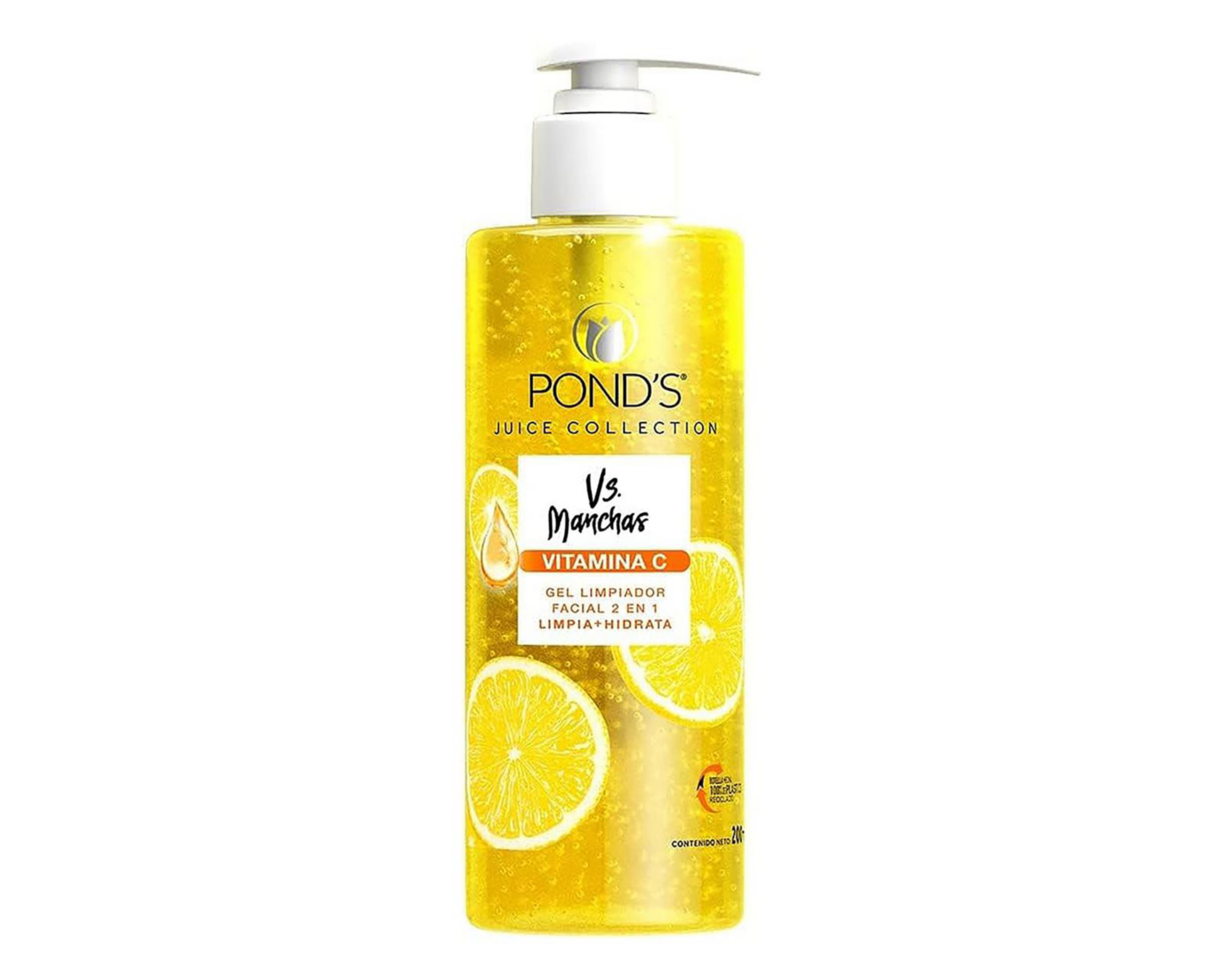 Gel Limpiador Facial Pond's Juice Collection Vs Manchas con Vitamina C 200 ml $159