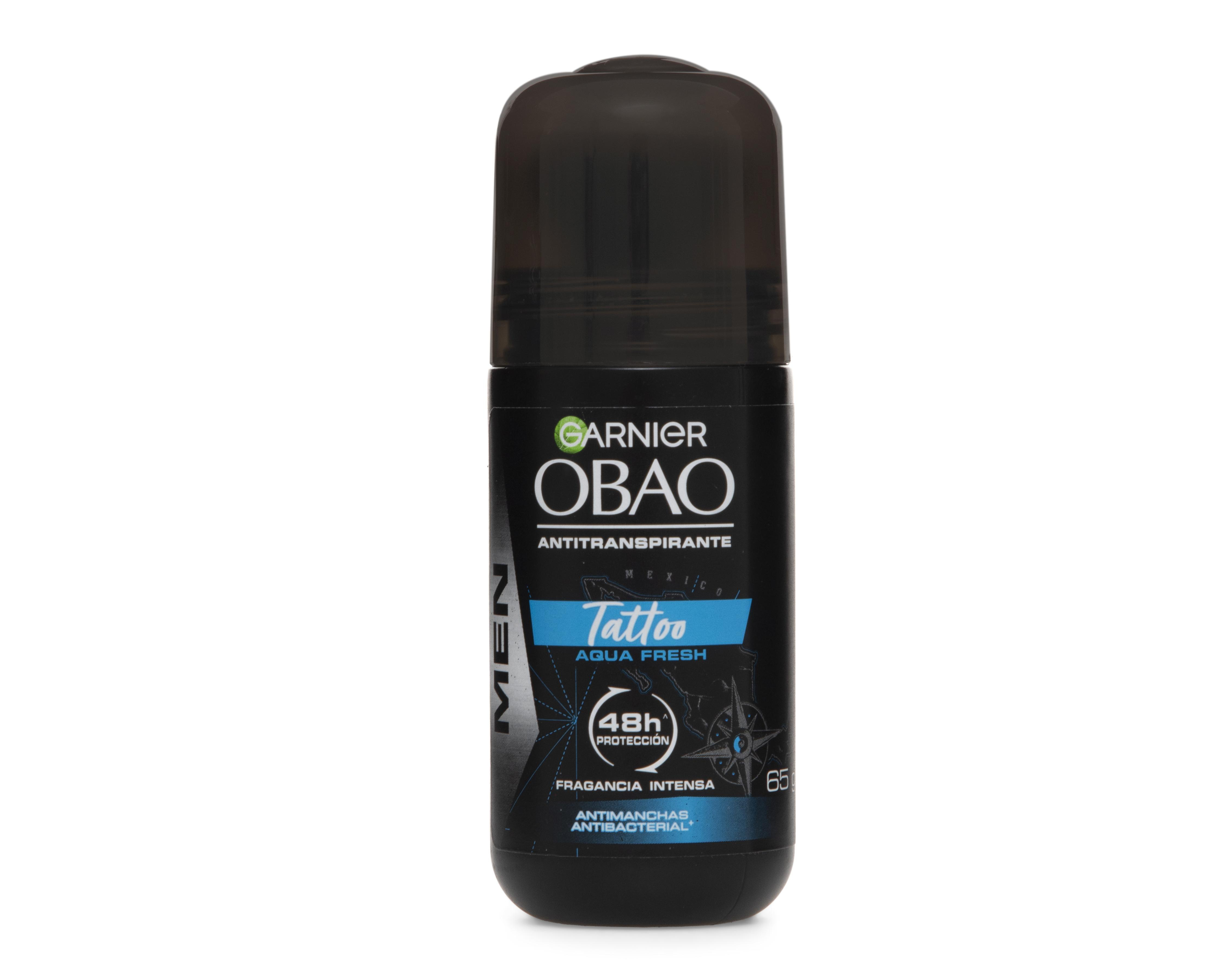 Antitranspirante Garnier Obao Roll On Tattoo Aqua Fresh 65 g