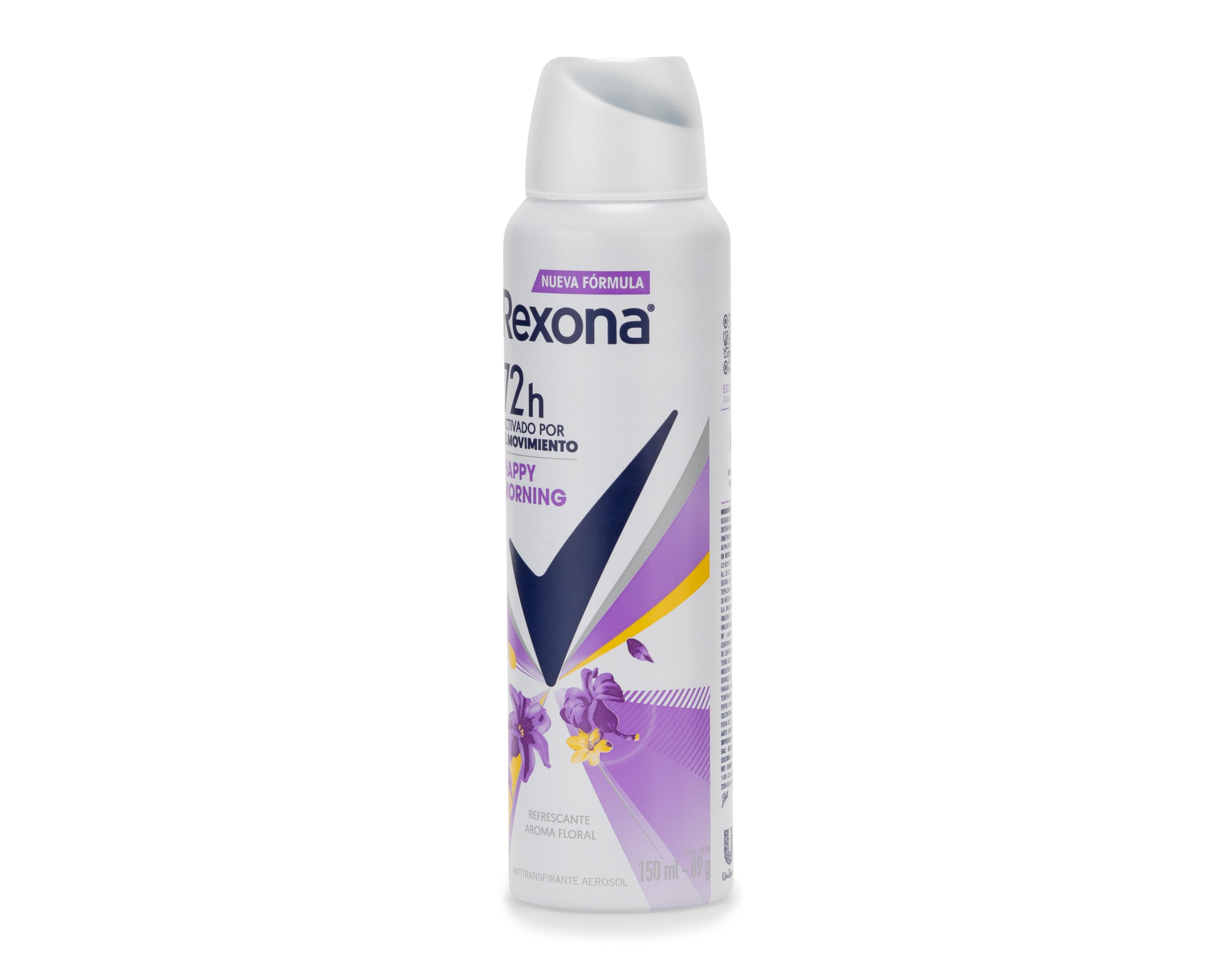 Foto 3 pulgar | Desodorante Rexona en Spray Happy Morning 150 ml