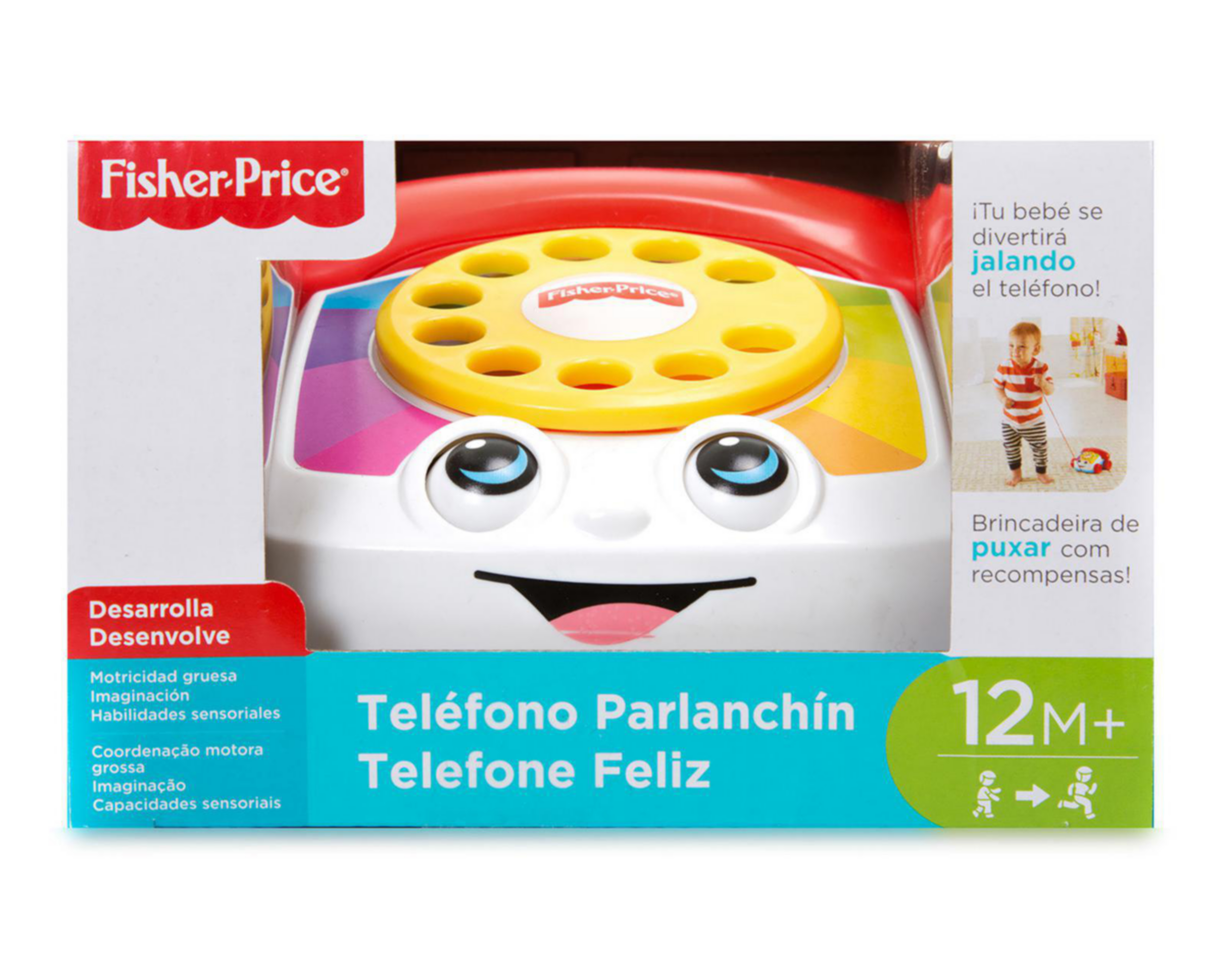 Foto 4 pulgar | Teléfono Parlanchín Fisher-Price