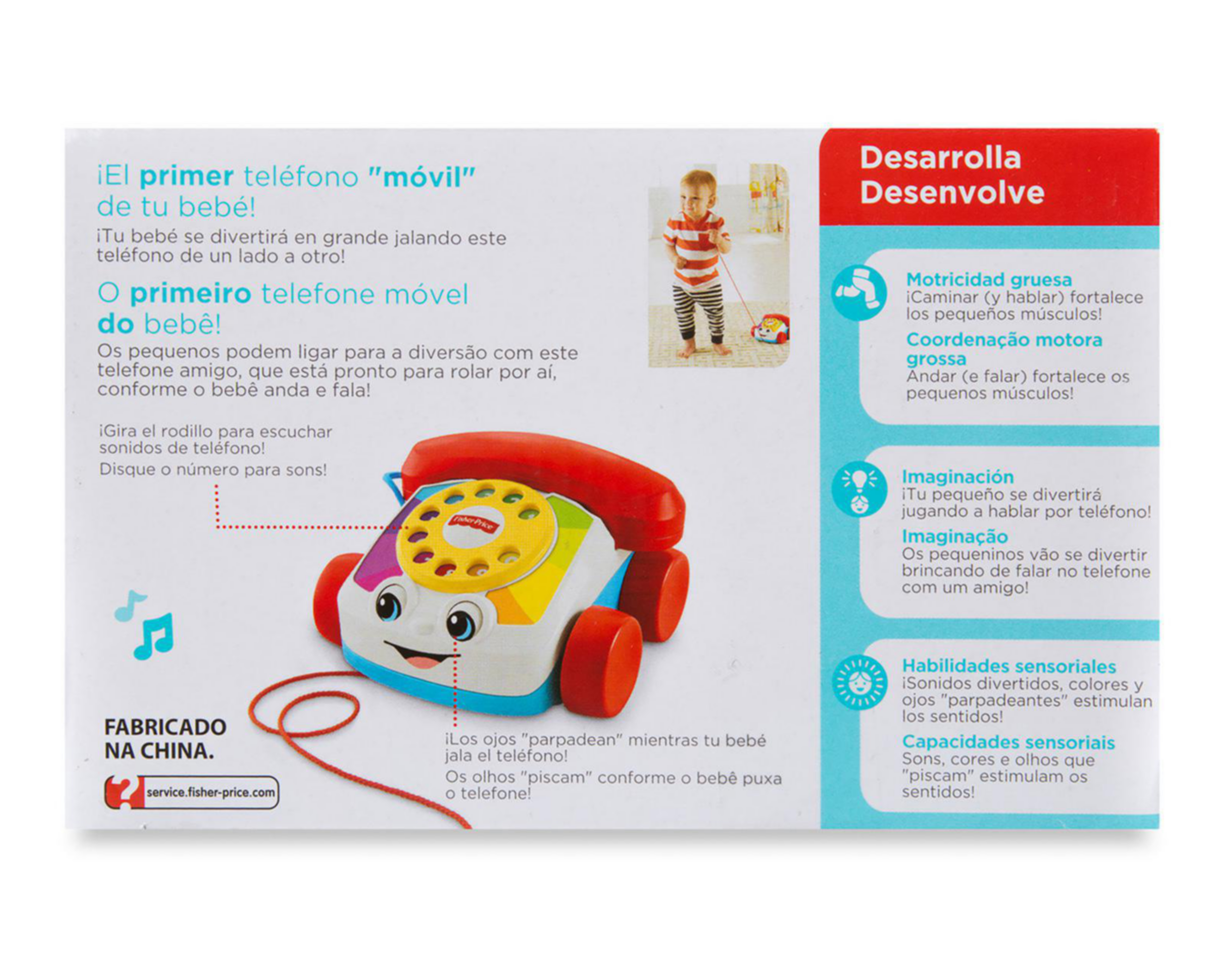 Foto 4 | Teléfono Parlanchín Fisher-Price