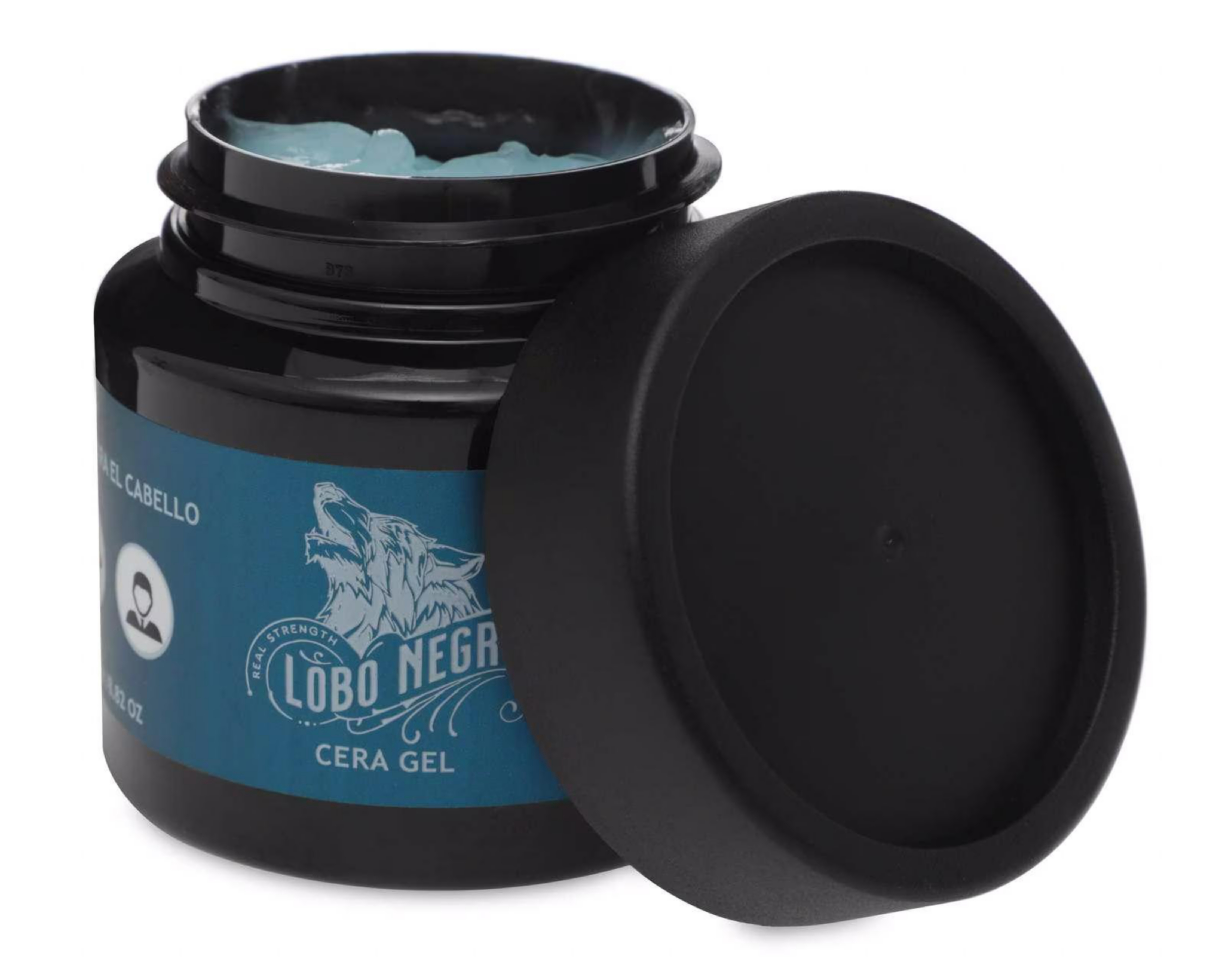 Foto 4 pulgar | Cera para Cabello Lobo Negro Máxima Fijación 250 g