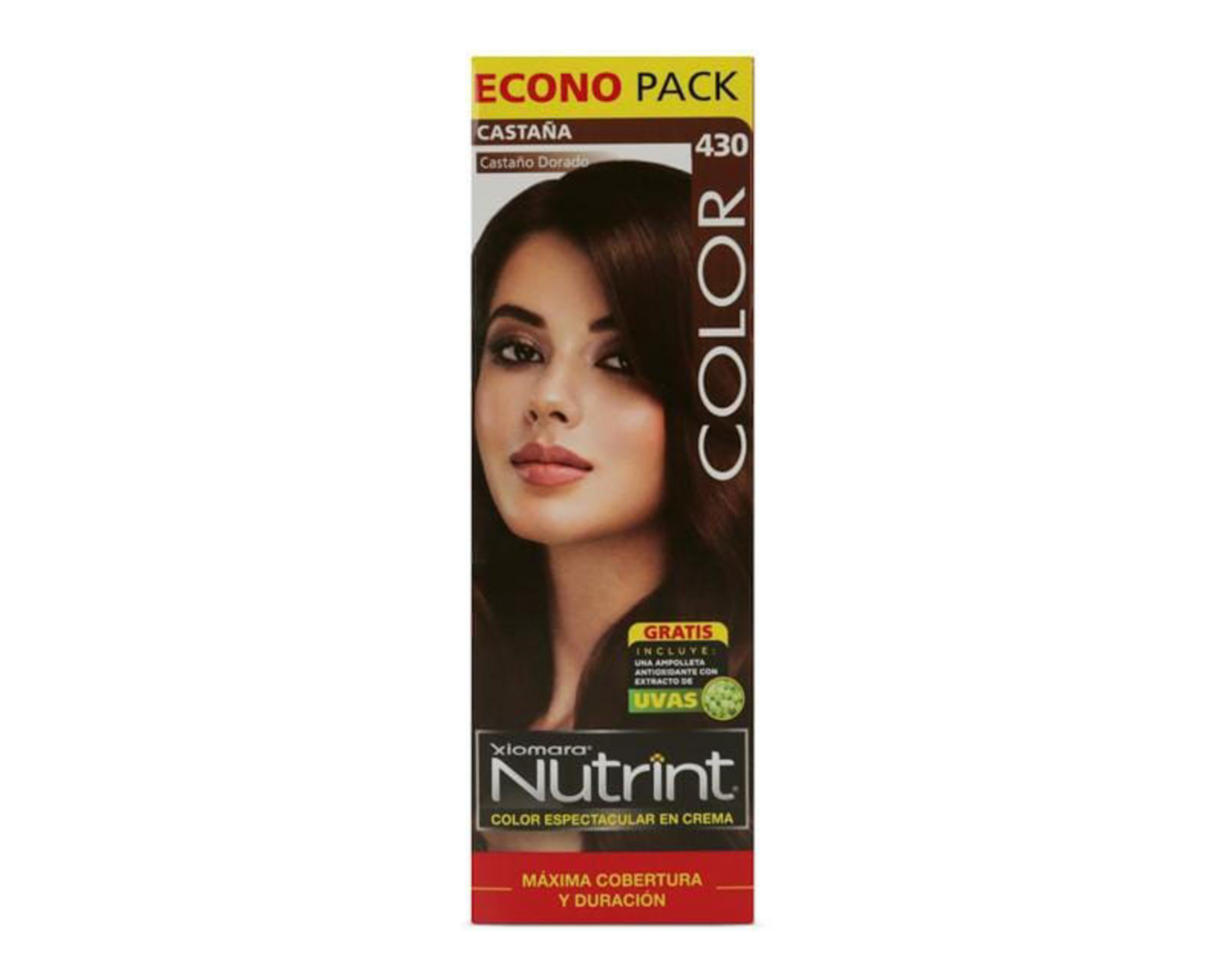 Tinte para Cabello Xiomara Nutrint 430 Castaño Dorado