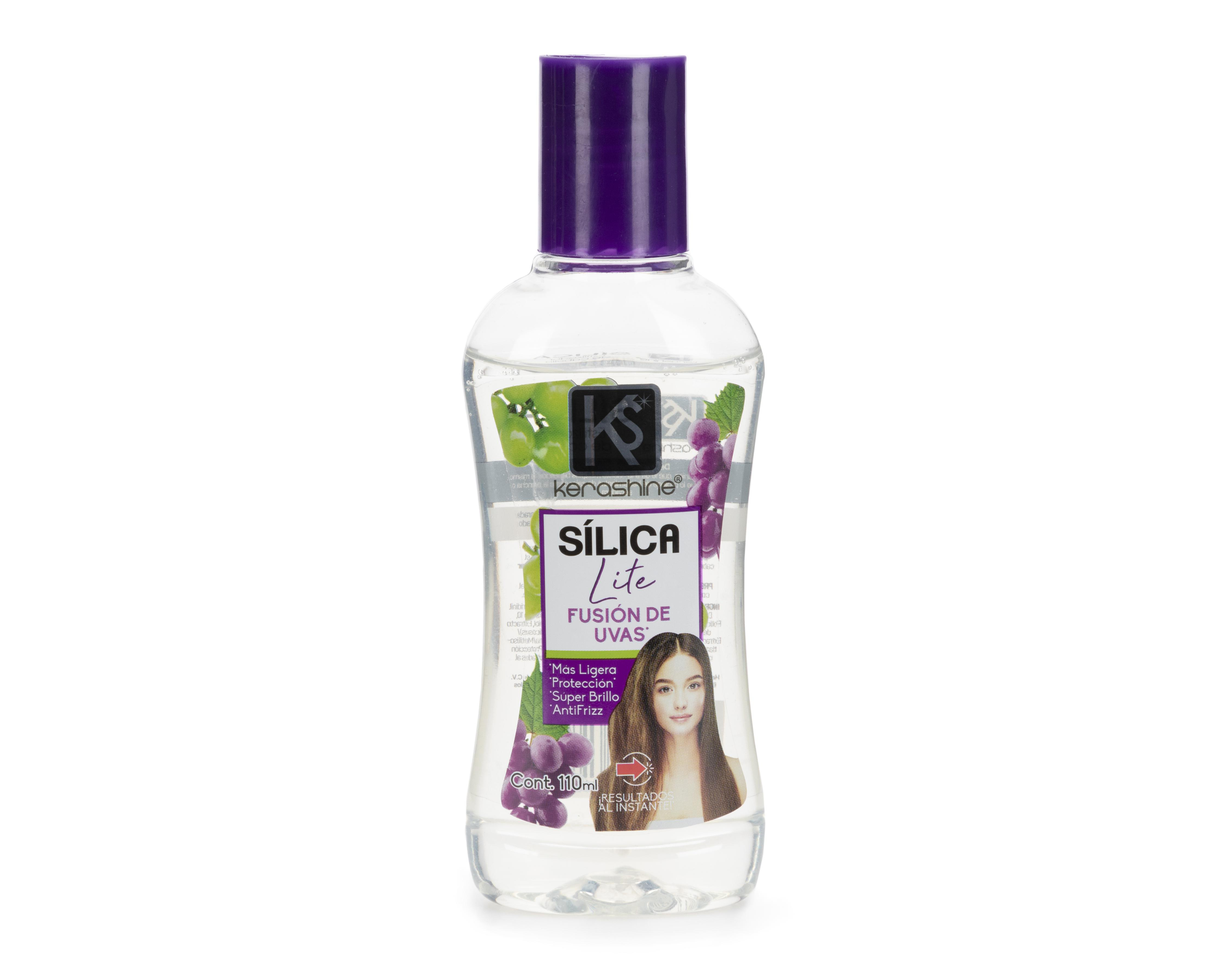 Foto 2 pulgar | Sílica para Cabello Kerashine Lite Fusión de Uvas 110 ml