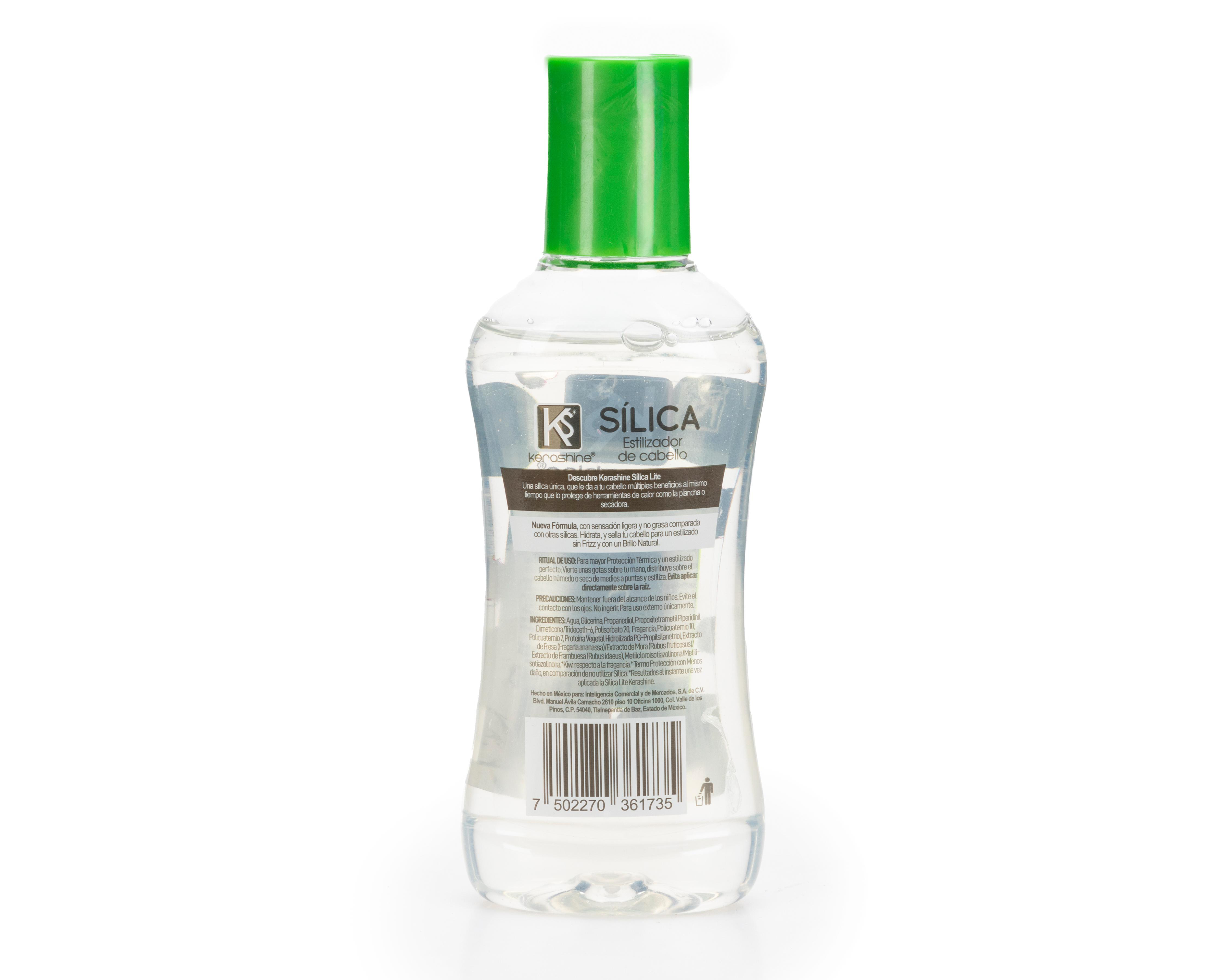 Foto 3 pulgar | Sílica para Cabello Kerashine Lite Kiwi Moras 110 ml