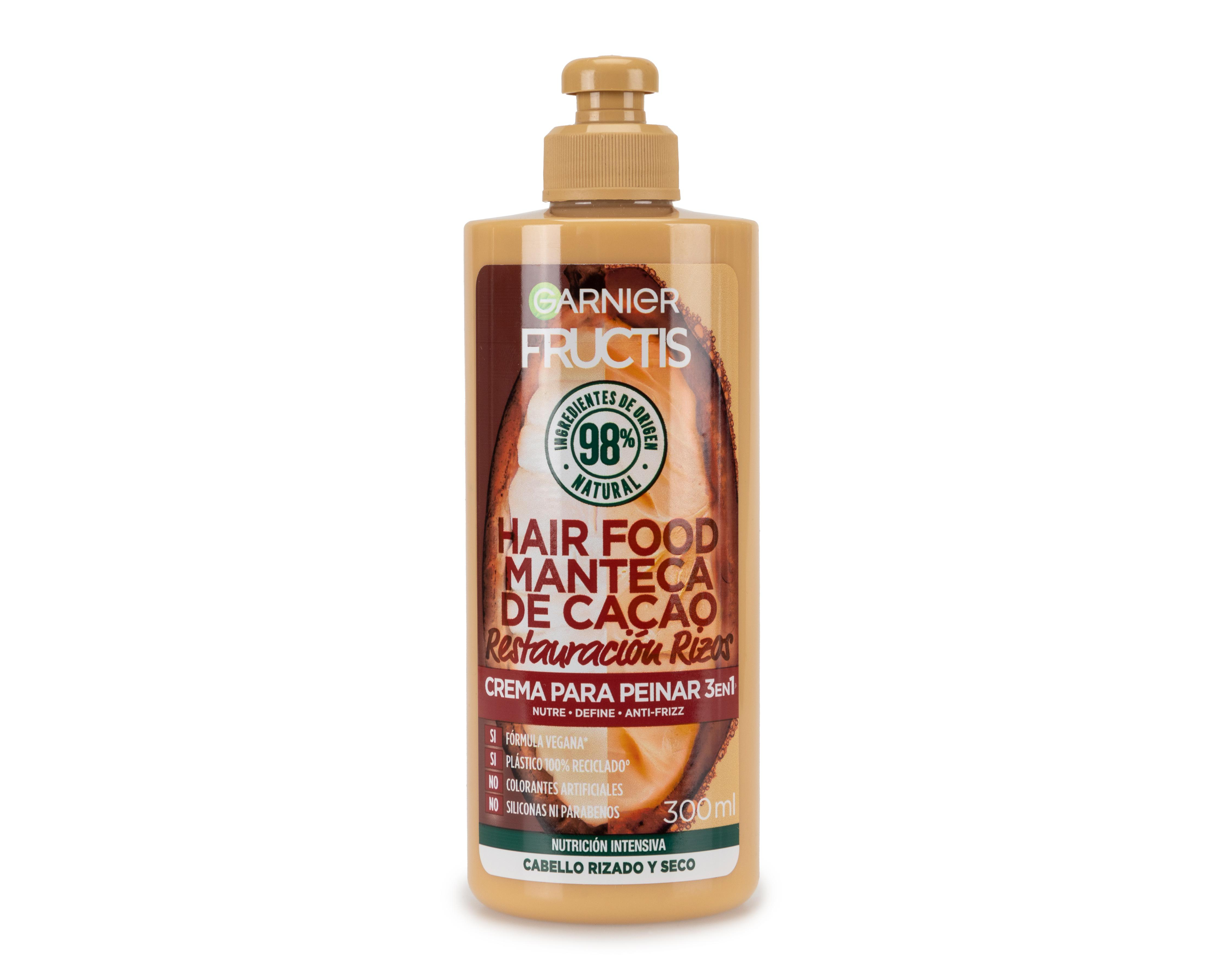 Crema para Peinar Garnier Manteca de Cacao 300 ml