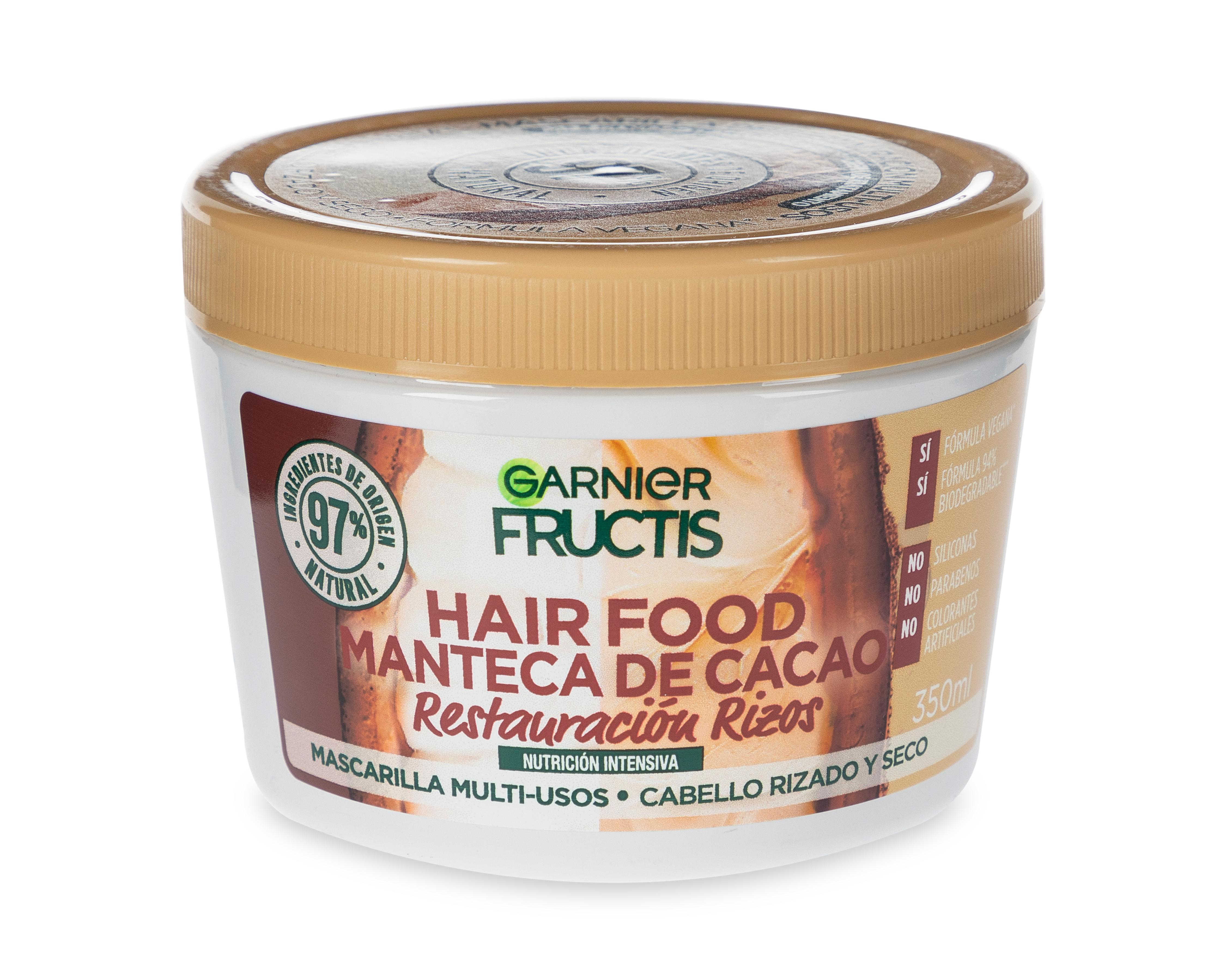 Foto 2 pulgar | Mascarilla para Cabello Garnier Fructis Hair Food Manteca de Cacao 350 ml