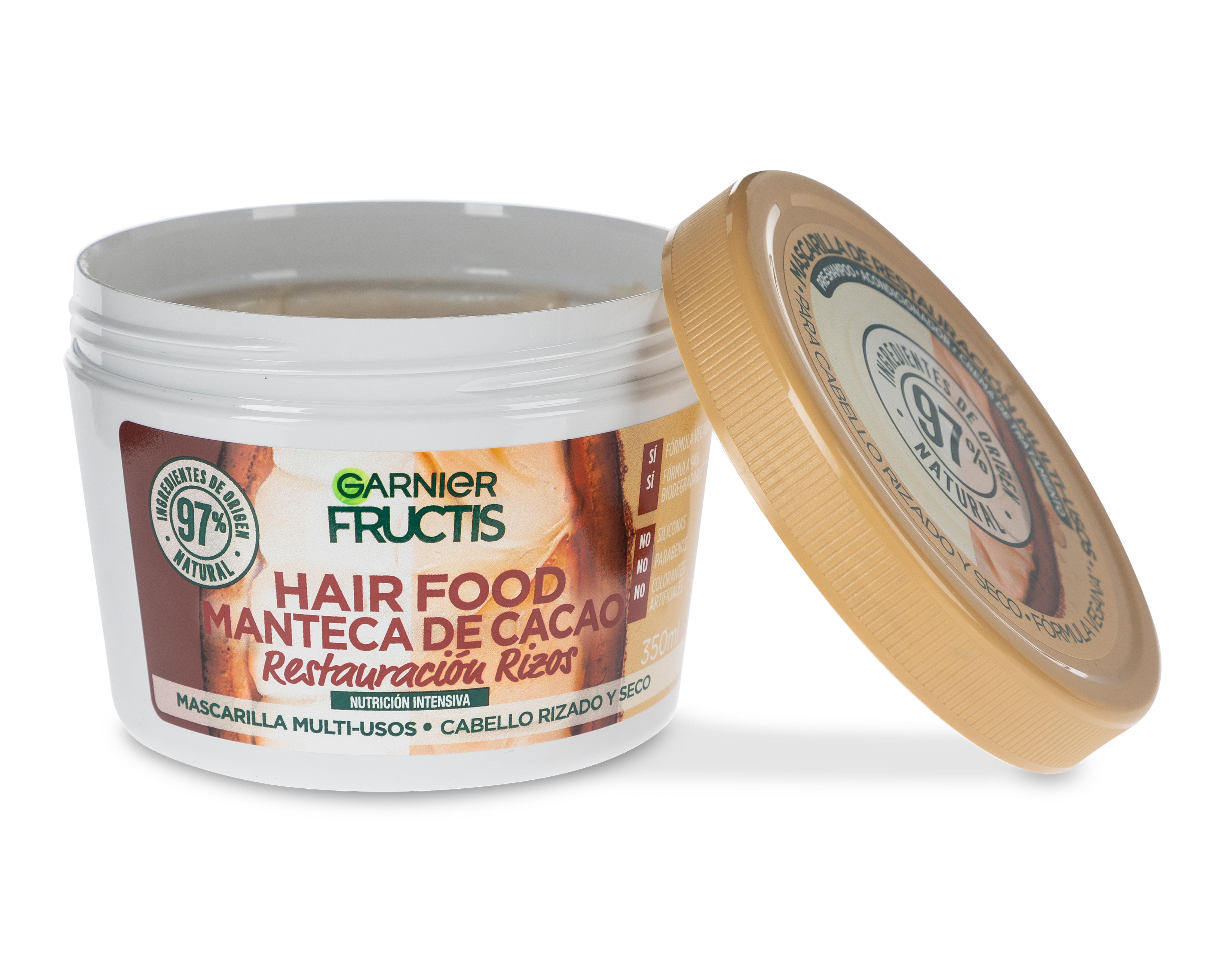 Foto 3 pulgar | Mascarilla para Cabello Garnier Fructis Hair Food Manteca de Cacao 350 ml