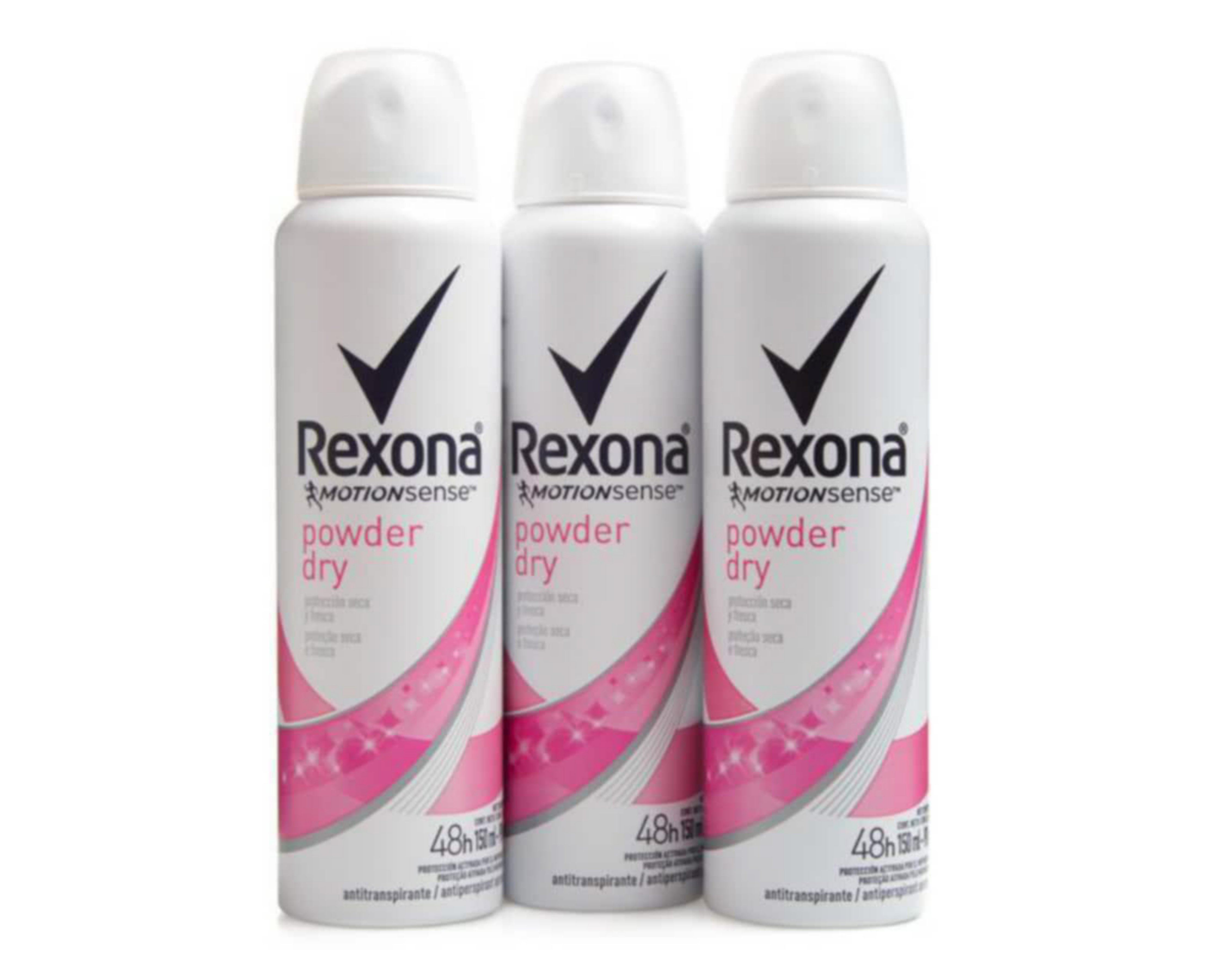 Set de Desodorantes en Aerosol Rexona Motion Sense Powder Dry para Mujer