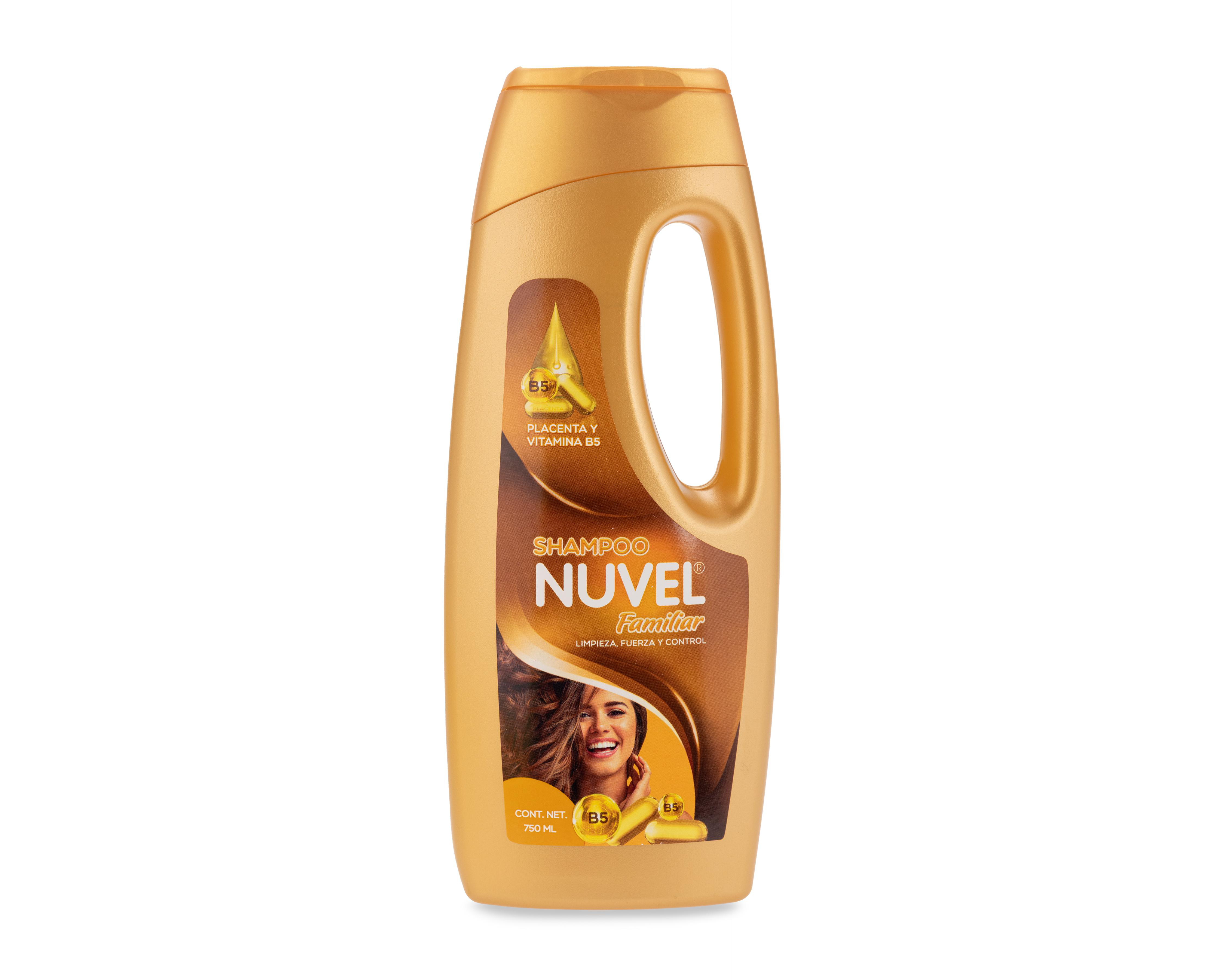 Shampoo Nuvel Placenta y Vitamina B5 750 ml