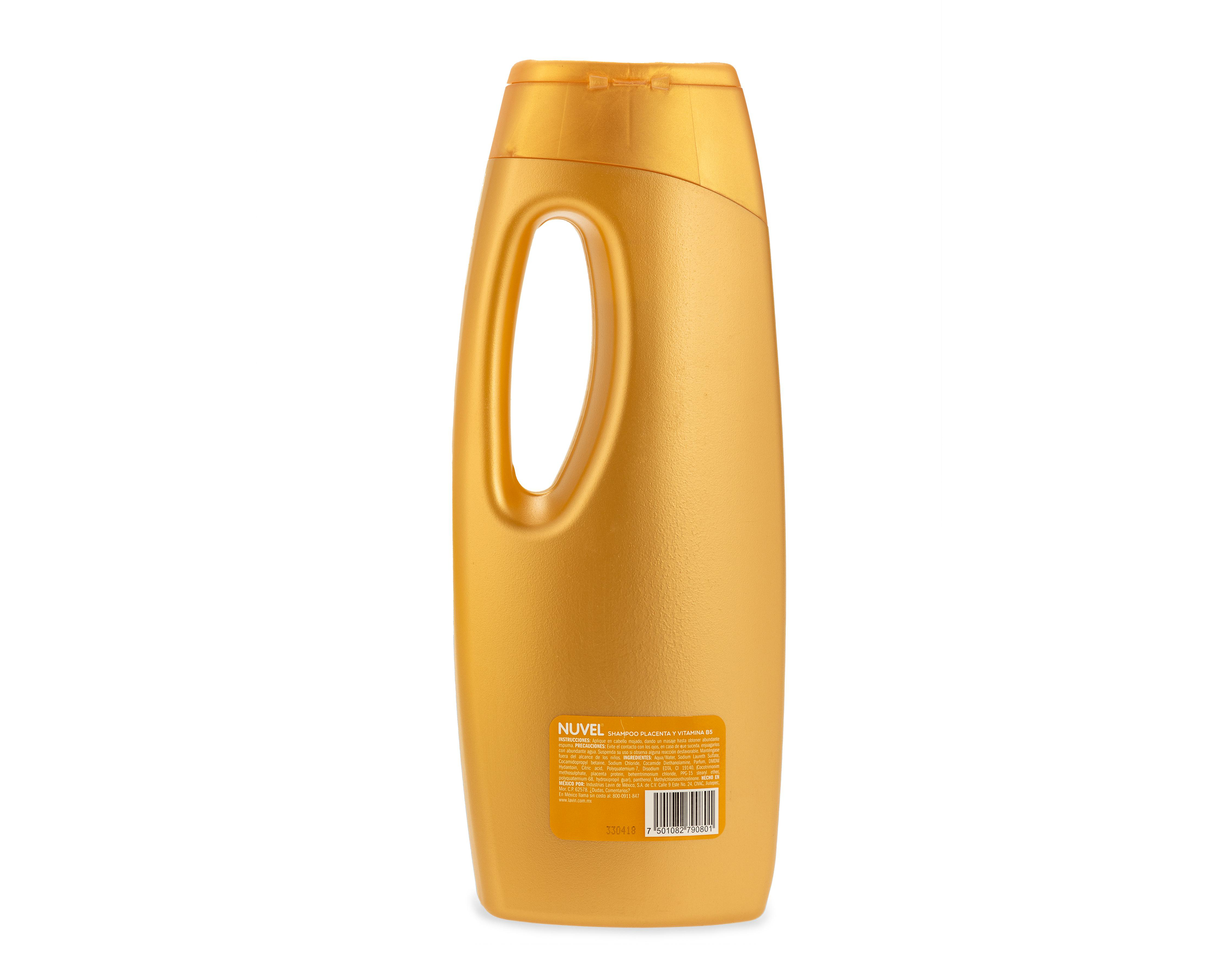 Foto 2 | Shampoo Nuvel Placenta y Vitamina B5 750 ml