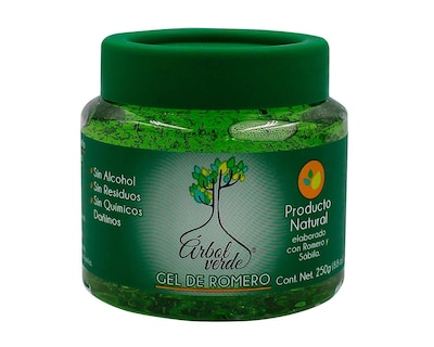 Foto 1 | Gel para Cabello Ábol Verde con Romero 250 g