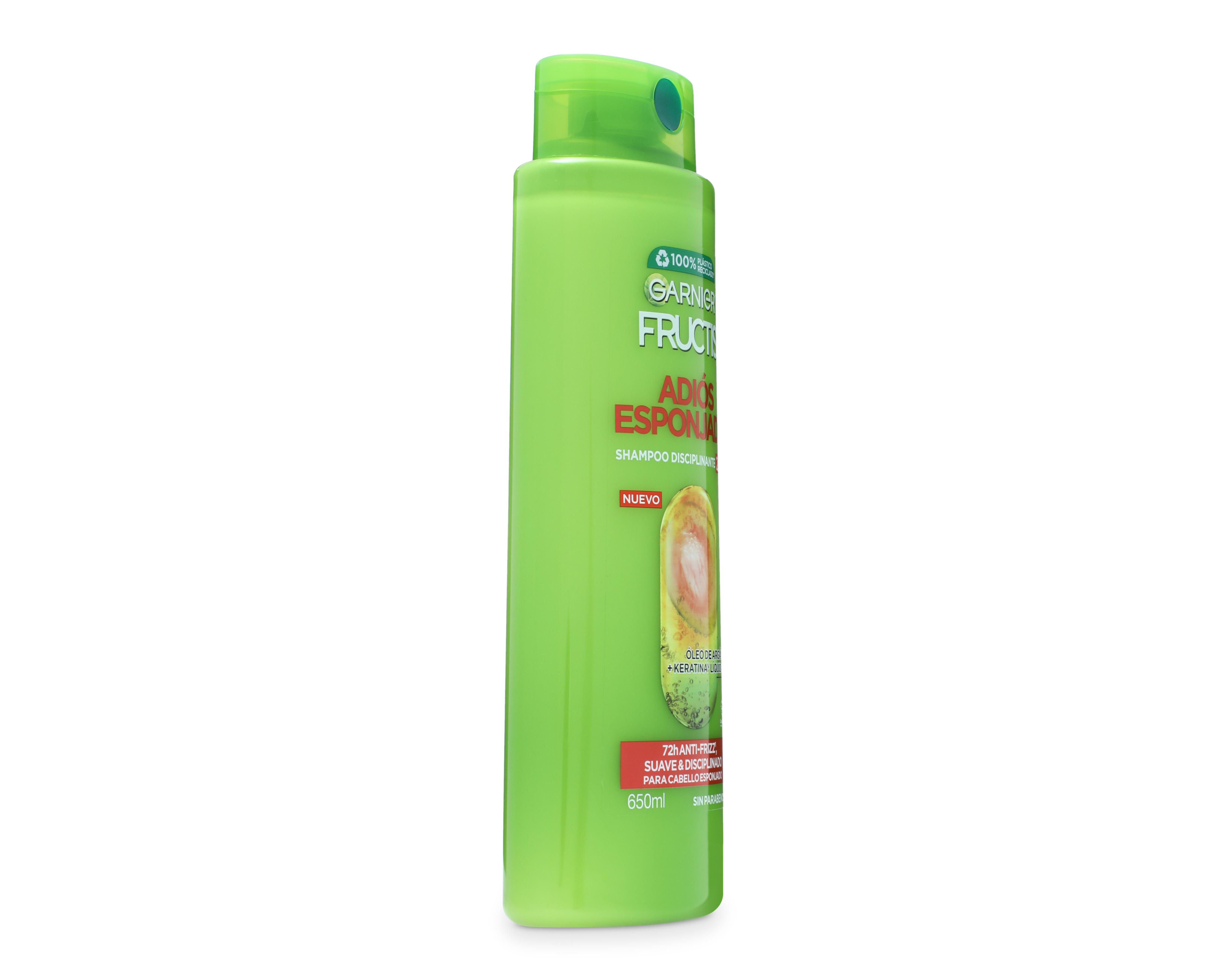 Foto 3 pulgar | Shampoo Garnier Fructis Adiós Esponjado 650 ml