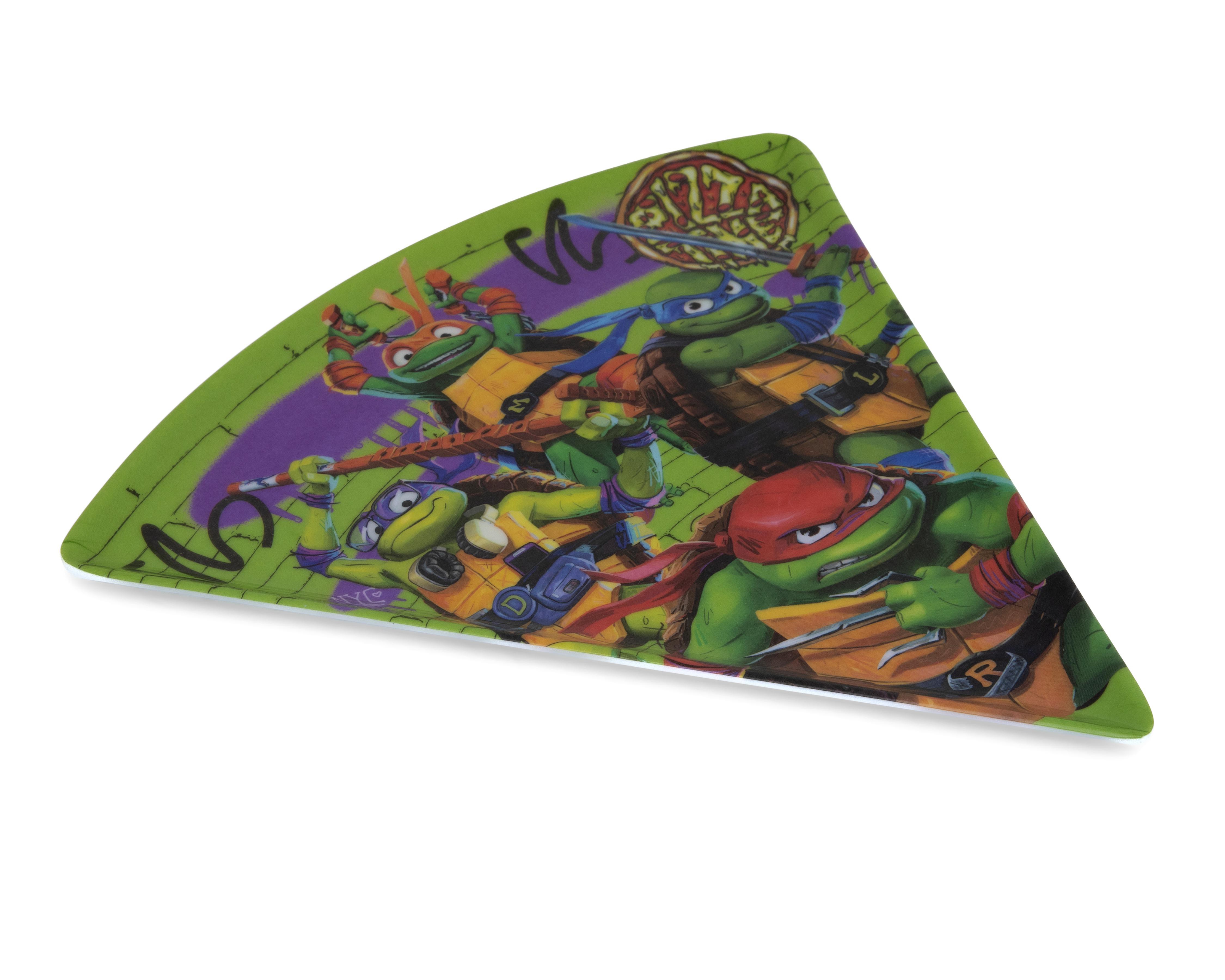 Foto 3 pulgar | Plato para Pizza Nickelodeon Tortugas Ninja