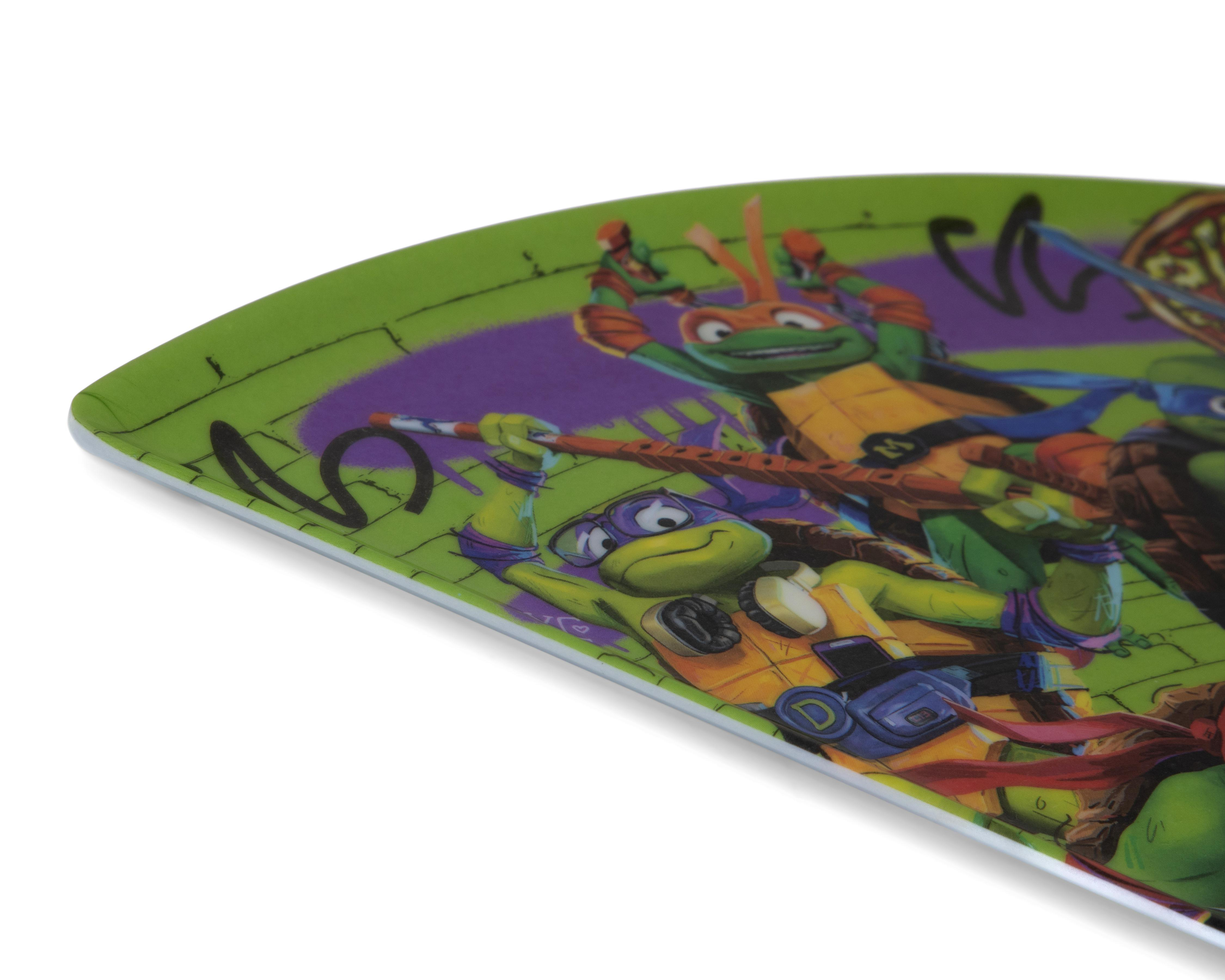 Foto 4 pulgar | Plato para Pizza Nickelodeon Tortugas Ninja