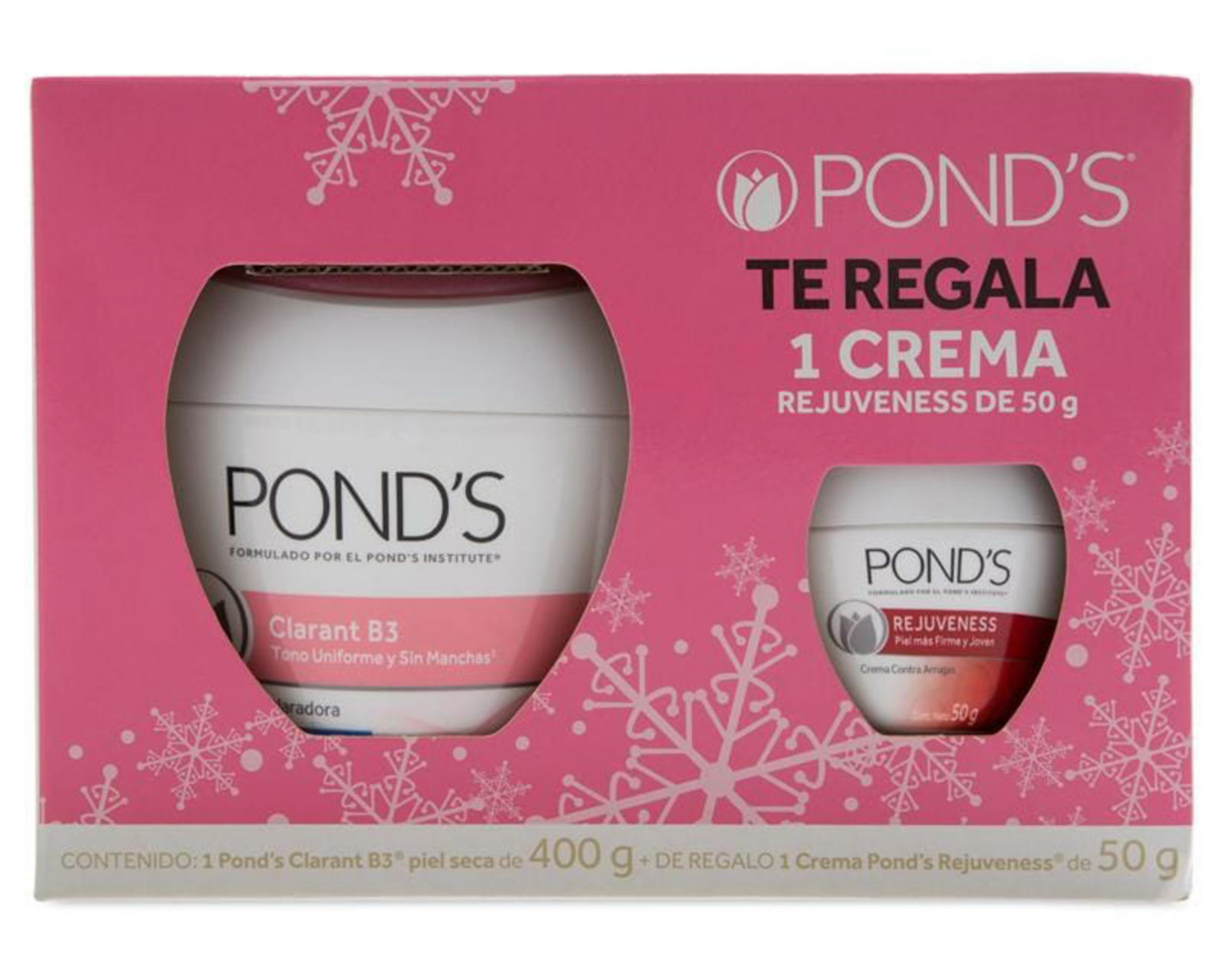 Foto 5 pulgar | Set de Cremas Faciales Pond´s Clarant B3 y Rejuveness