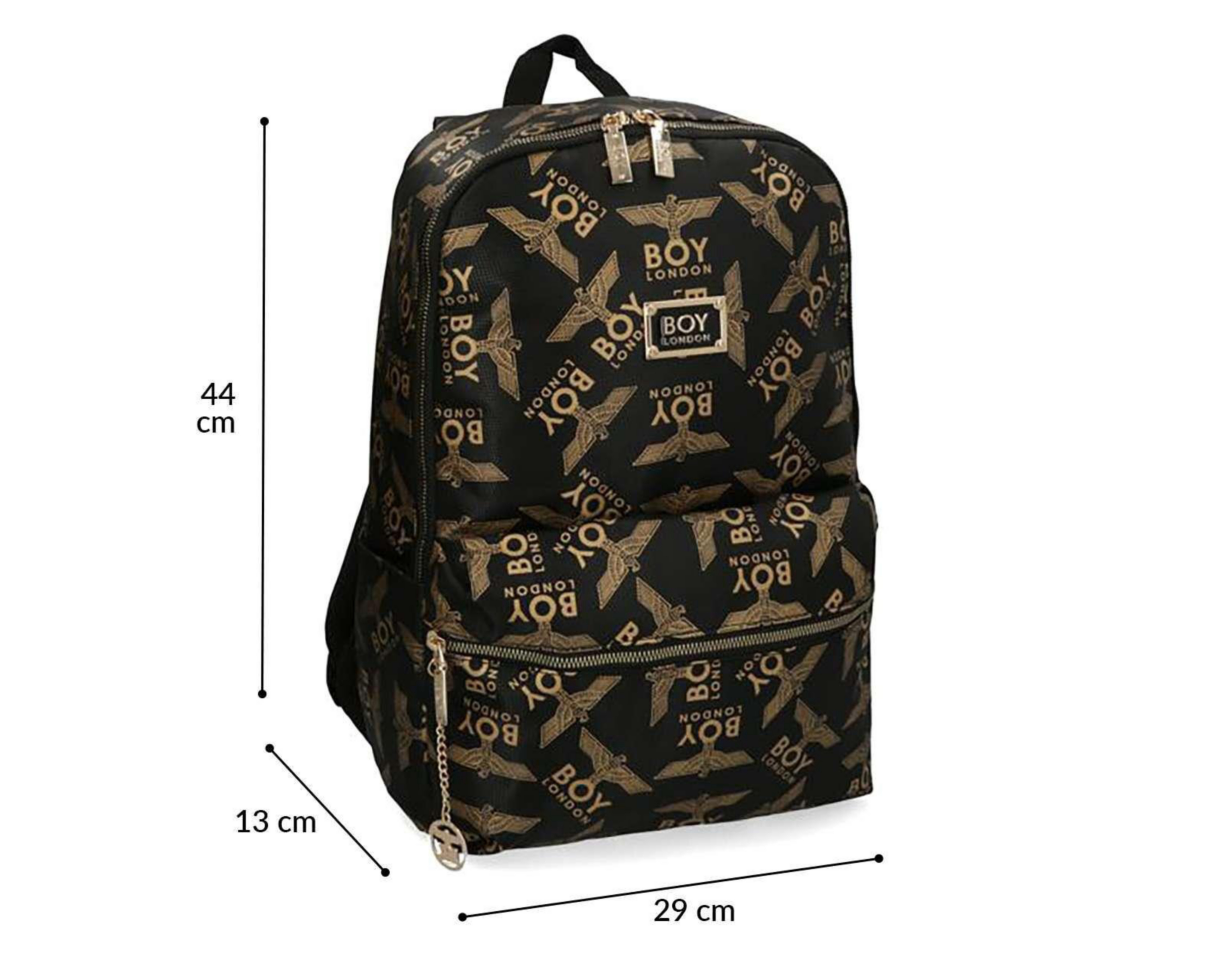 Foto 8 pulgar | Mochila Boy London Negra