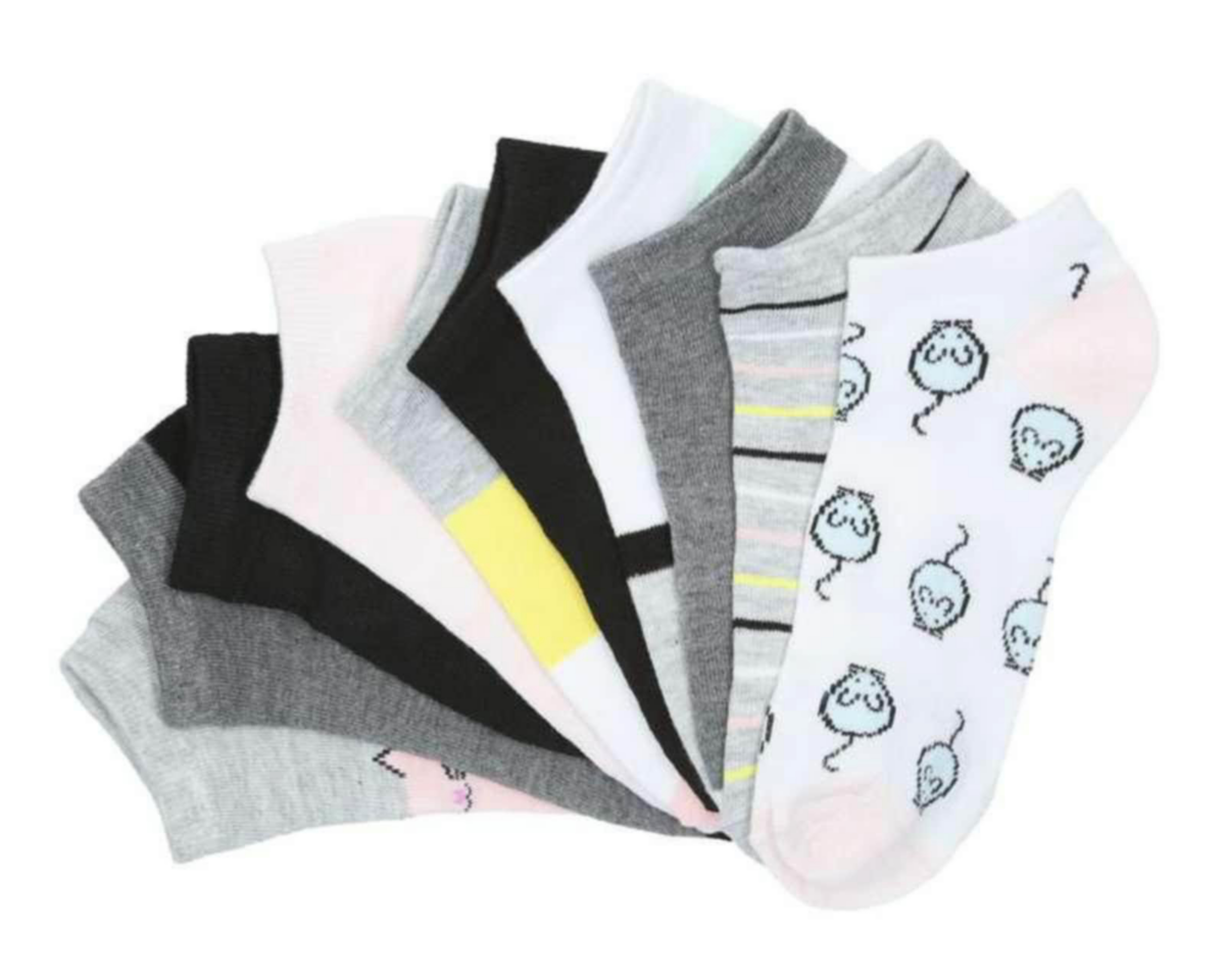 Foto 2 pulgar | Calcetas Tines Up & Down para Mujer 10 Pares