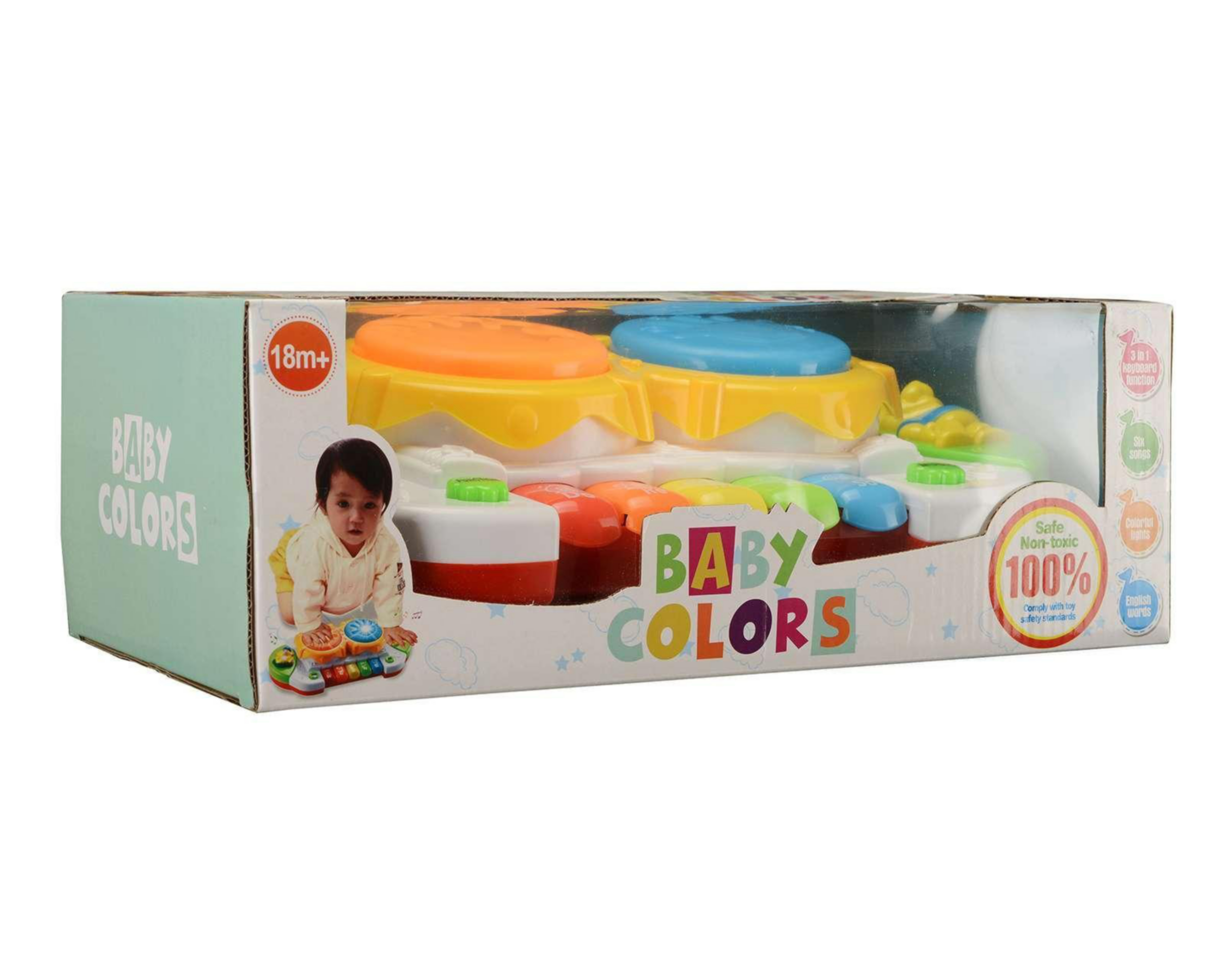 Foto 4 pulgar | Piano Baby Colors Multifuncional