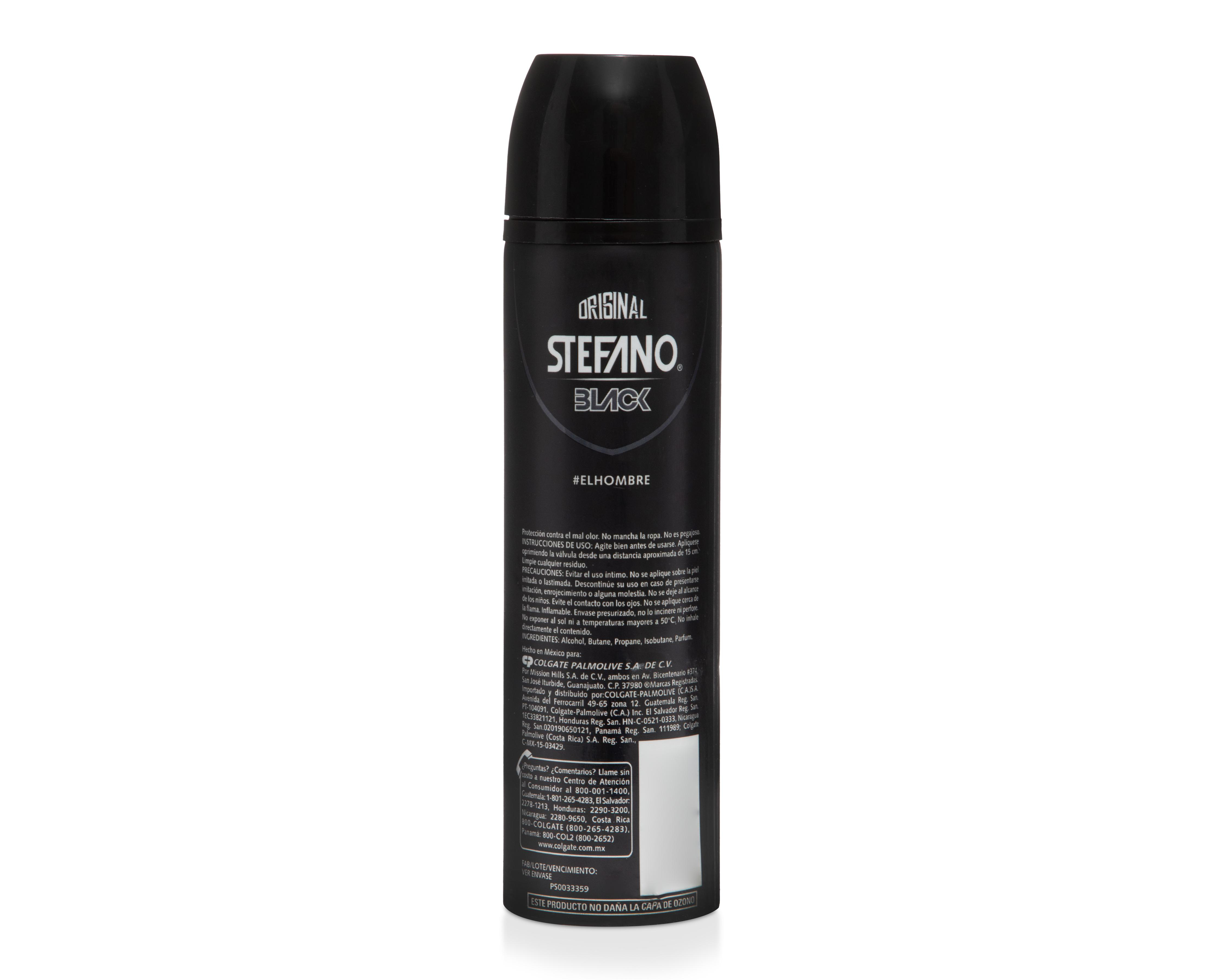 Foto 2 | Desodorante en Aerosol Stefano Black 159 ml