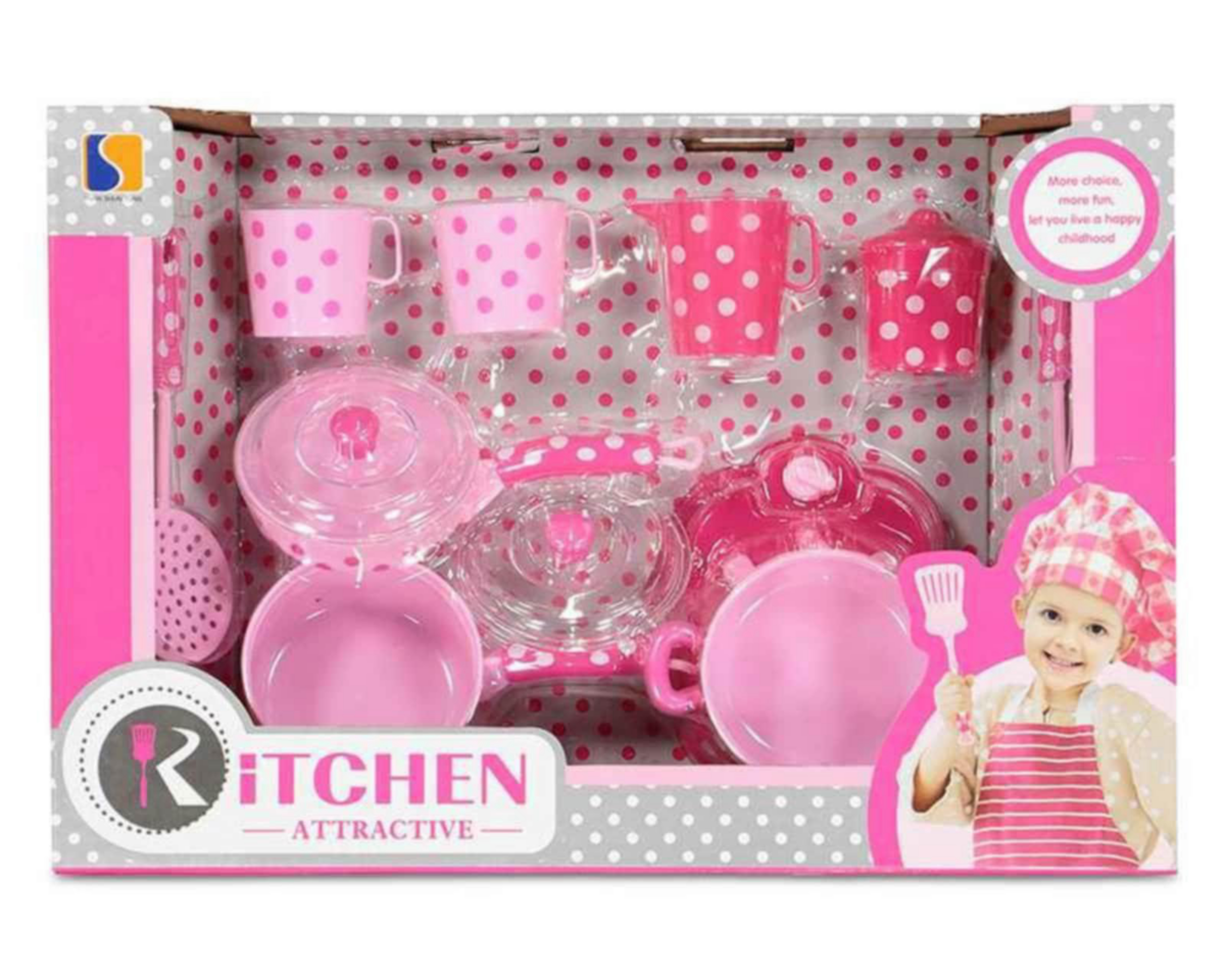 Foto 2 pulgar | Juego de Cocina Kitchen Attractive